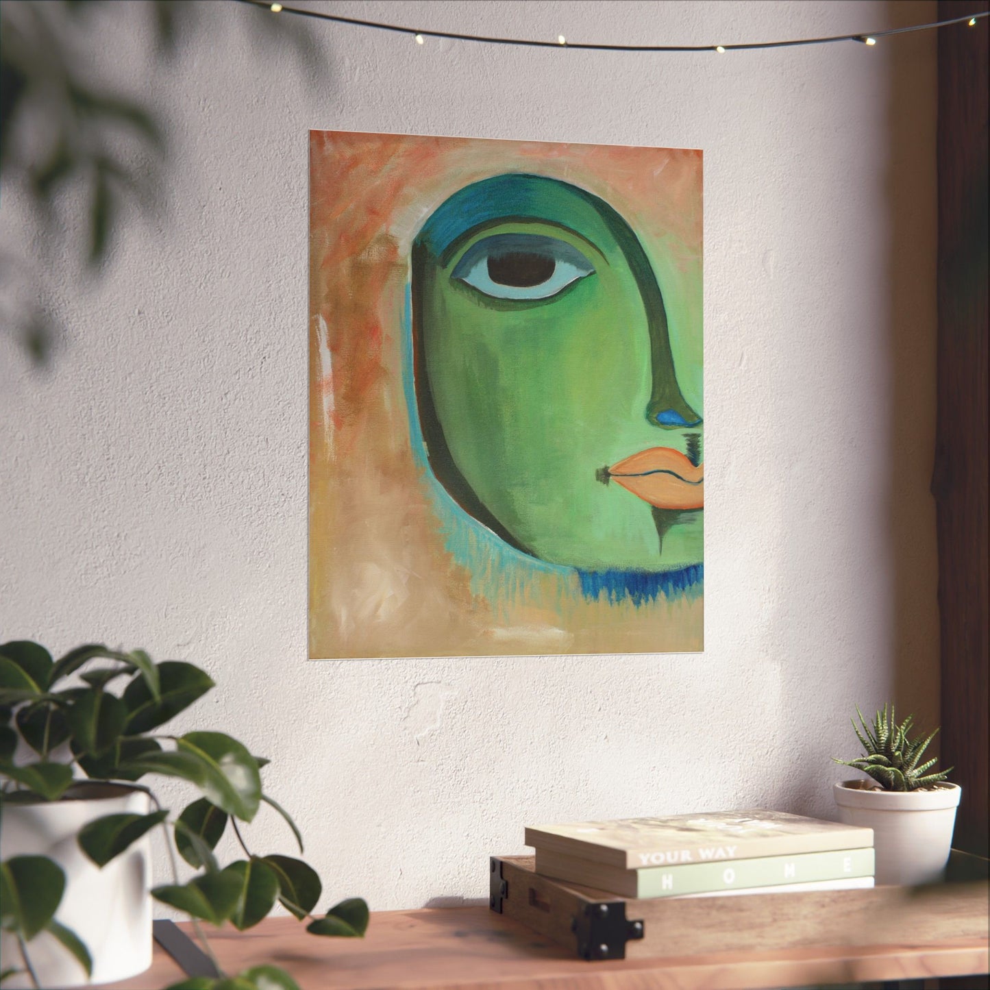 Zen Face - Art Print