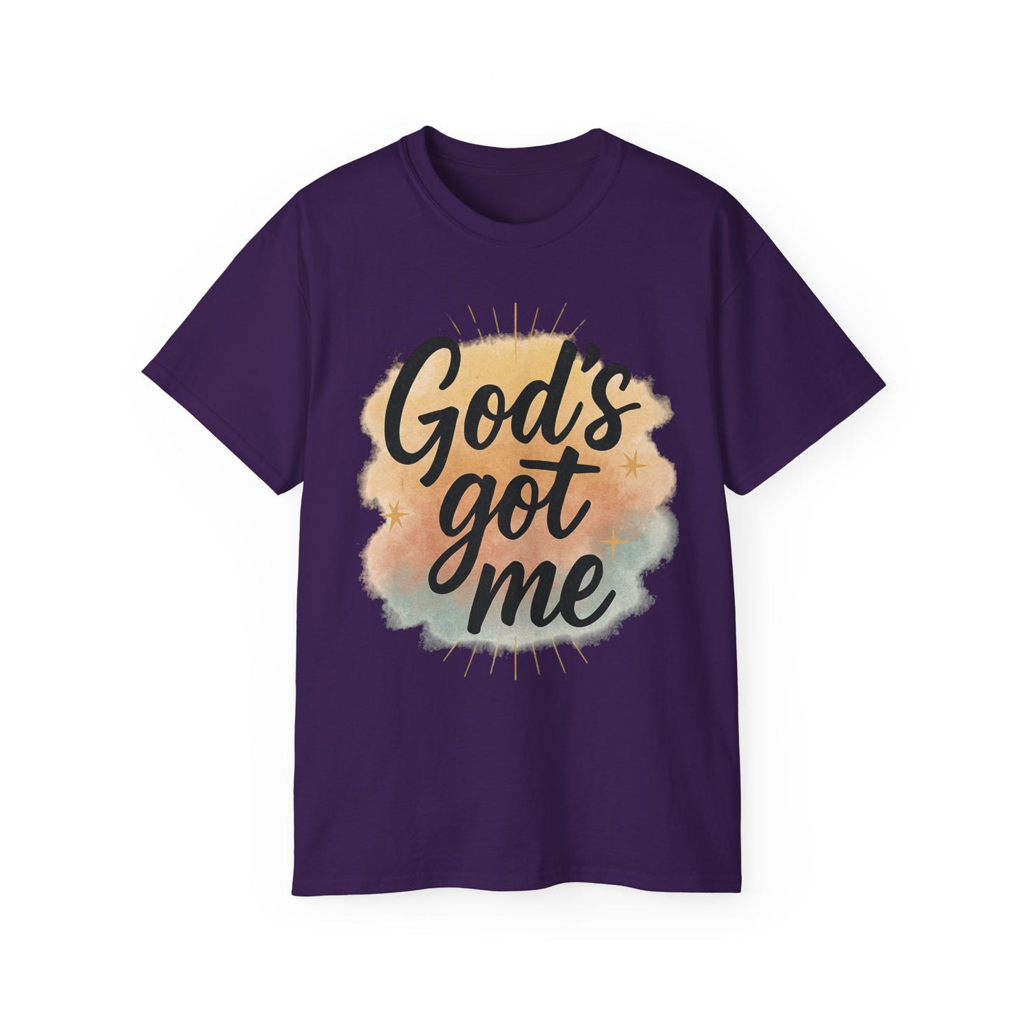 God's Got Me Unisex Ultra Cotton Tee, Inspirational Shirt, Faith-Based Apparel, Casual Wear, Gift for Believers, Christian T-Shirt