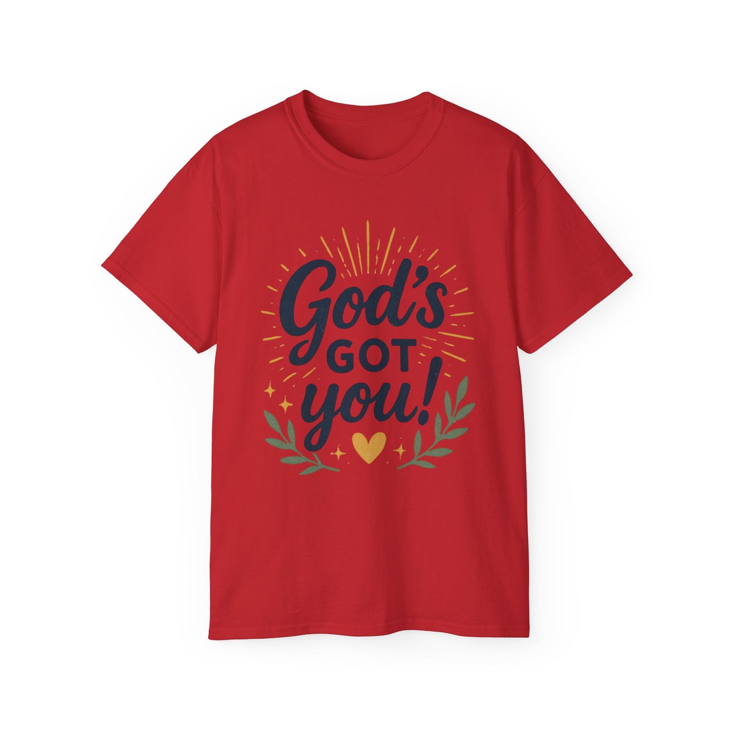 God's Got You Unisex Ultra Cotton Tee | Inspirational T-Shirt, Motivational Shirt, Faith Apparel, Gift for Friends, Religious Top