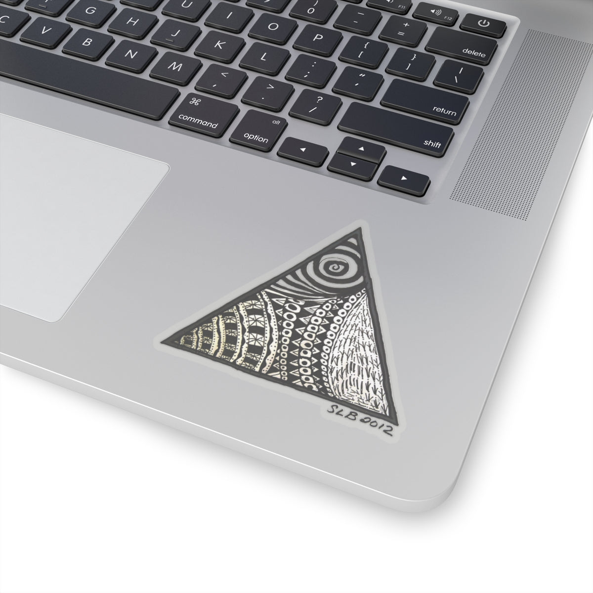 Zentangle Triangle - Kiss-Cut Stickers