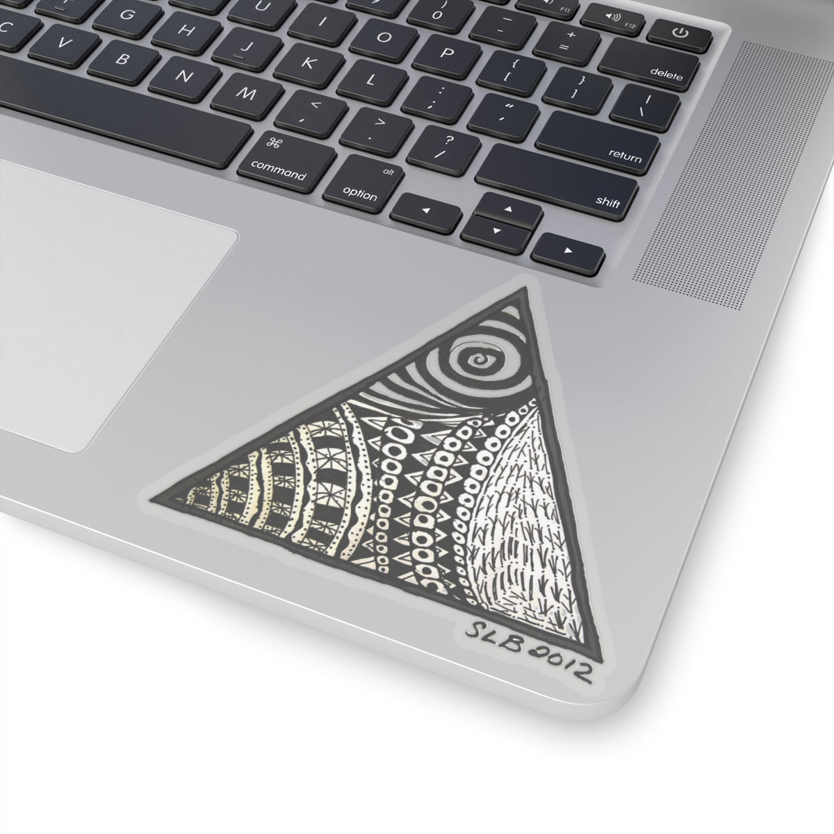 Zentangle Triangle - Kiss-Cut Stickers