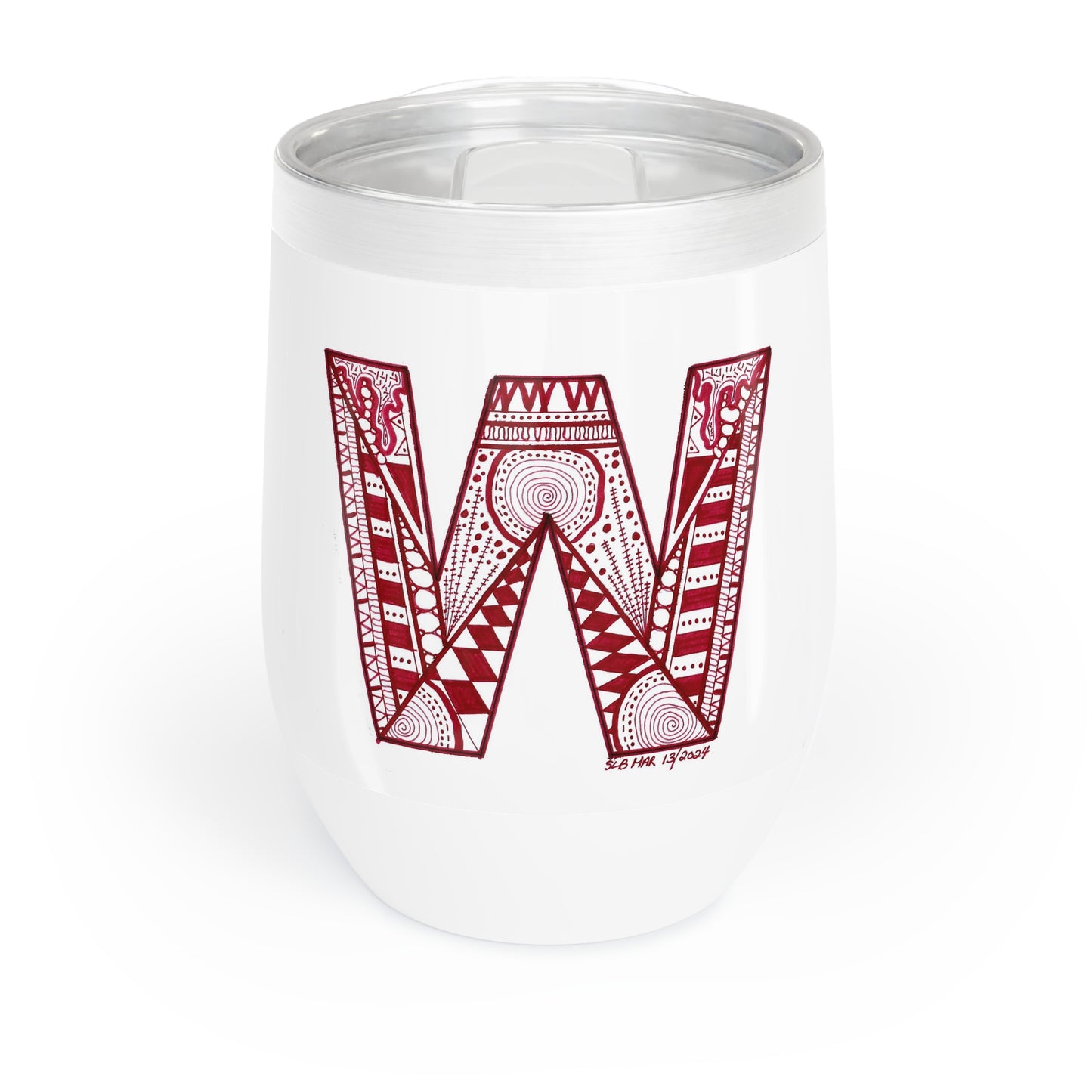 Zentangle W - Tumbler