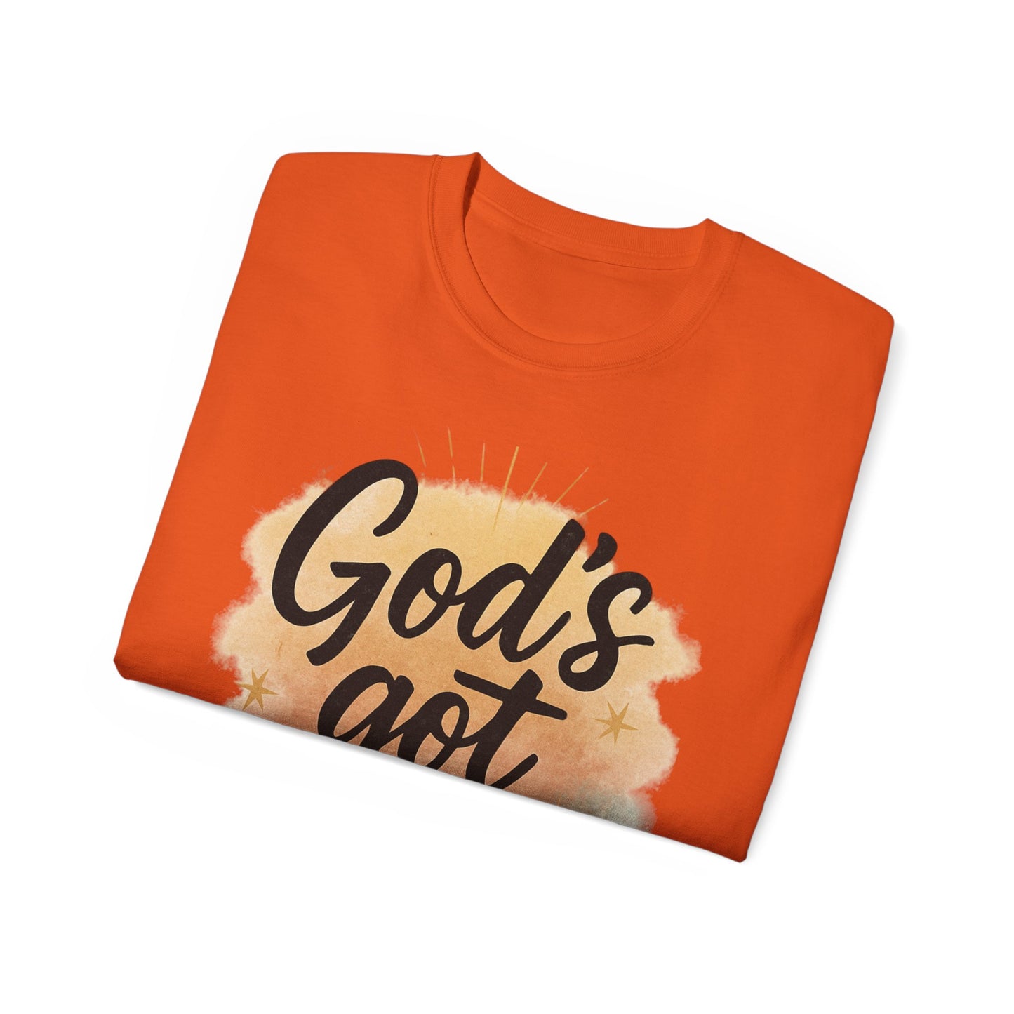 God's Got Me Unisex Ultra Cotton Tee, Inspirational Shirt, Faith-Based Apparel, Casual Wear, Gift for Believers, Christian T-Shirt