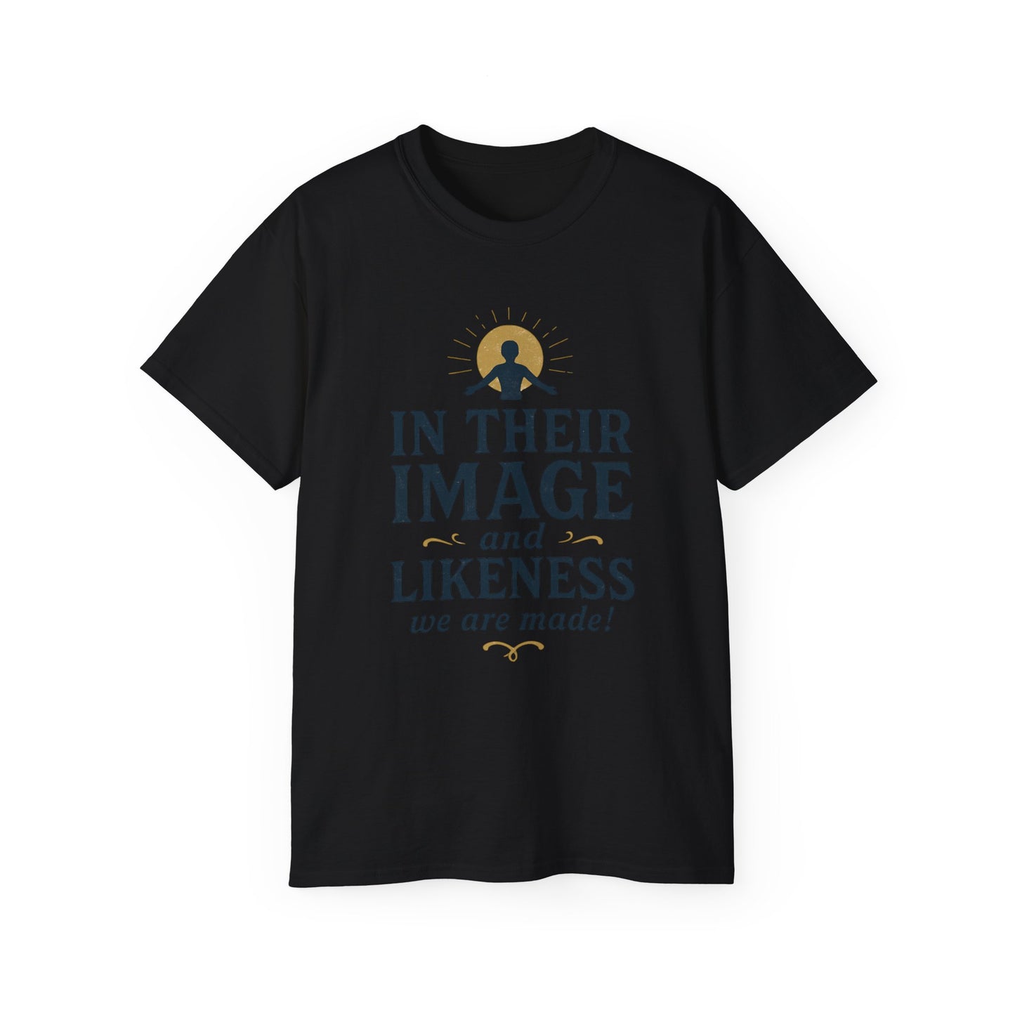In Their Image Unisex Ultra Cotton Tee - Inspirational Faith-Based T-Shirt