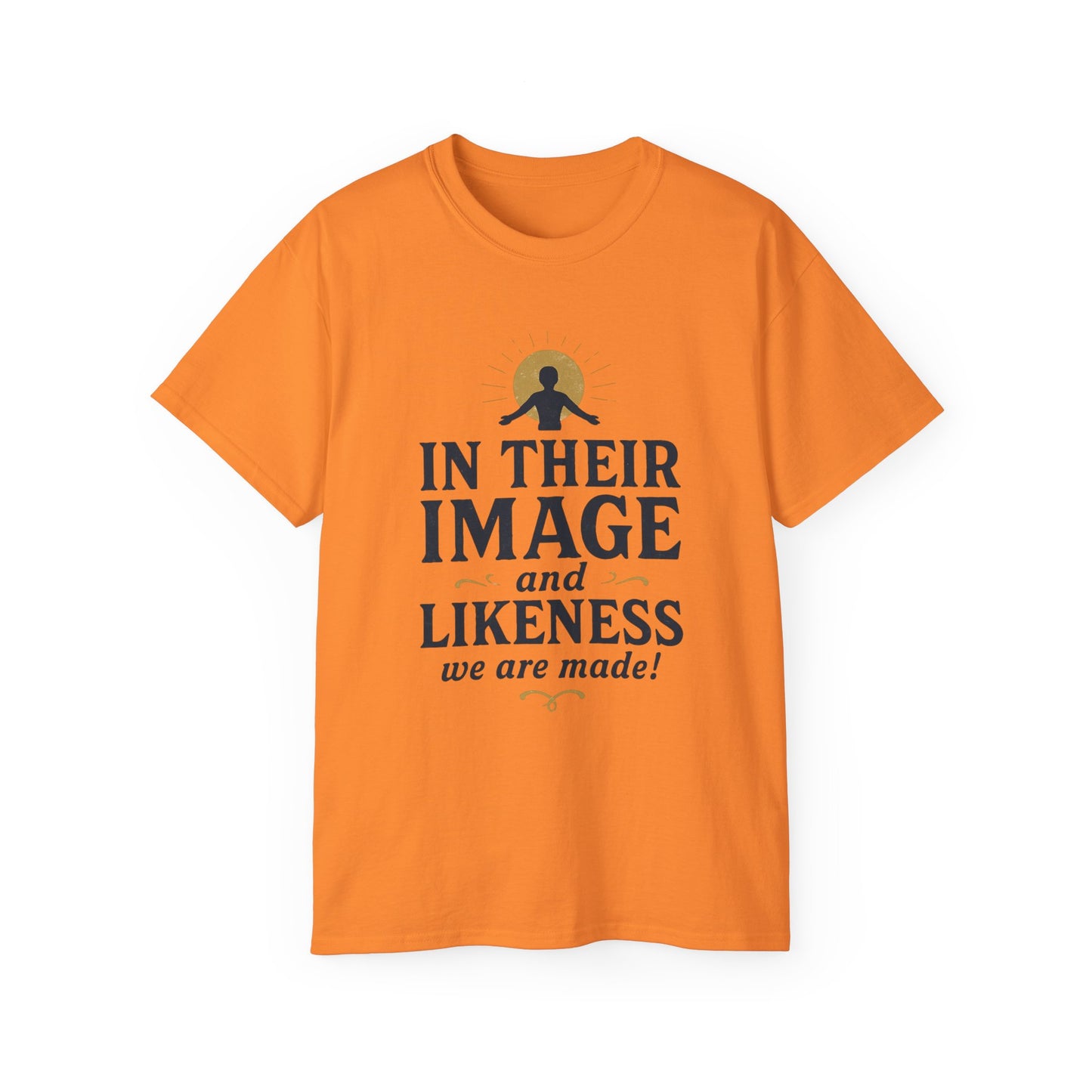 In Their Image Unisex Ultra Cotton Tee - Inspirational Faith-Based T-Shirt