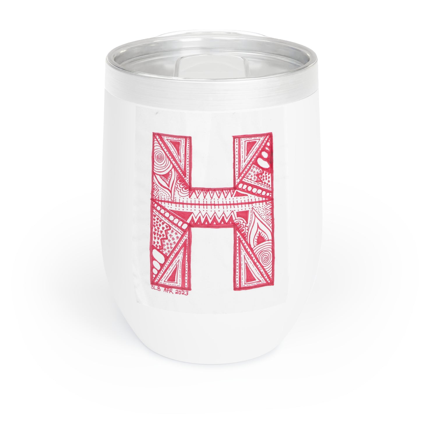 Zentangle H - Tumbler