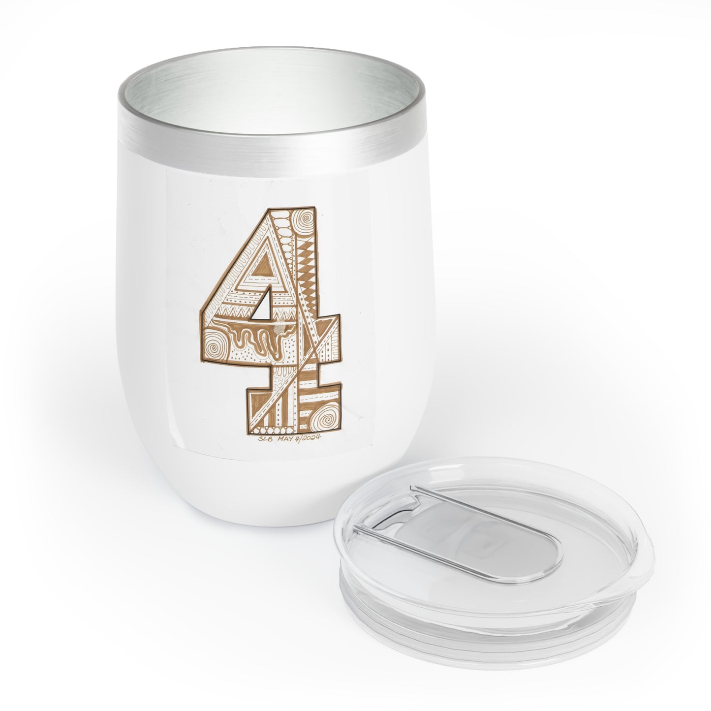 Zentangle number 4 - Tumbler