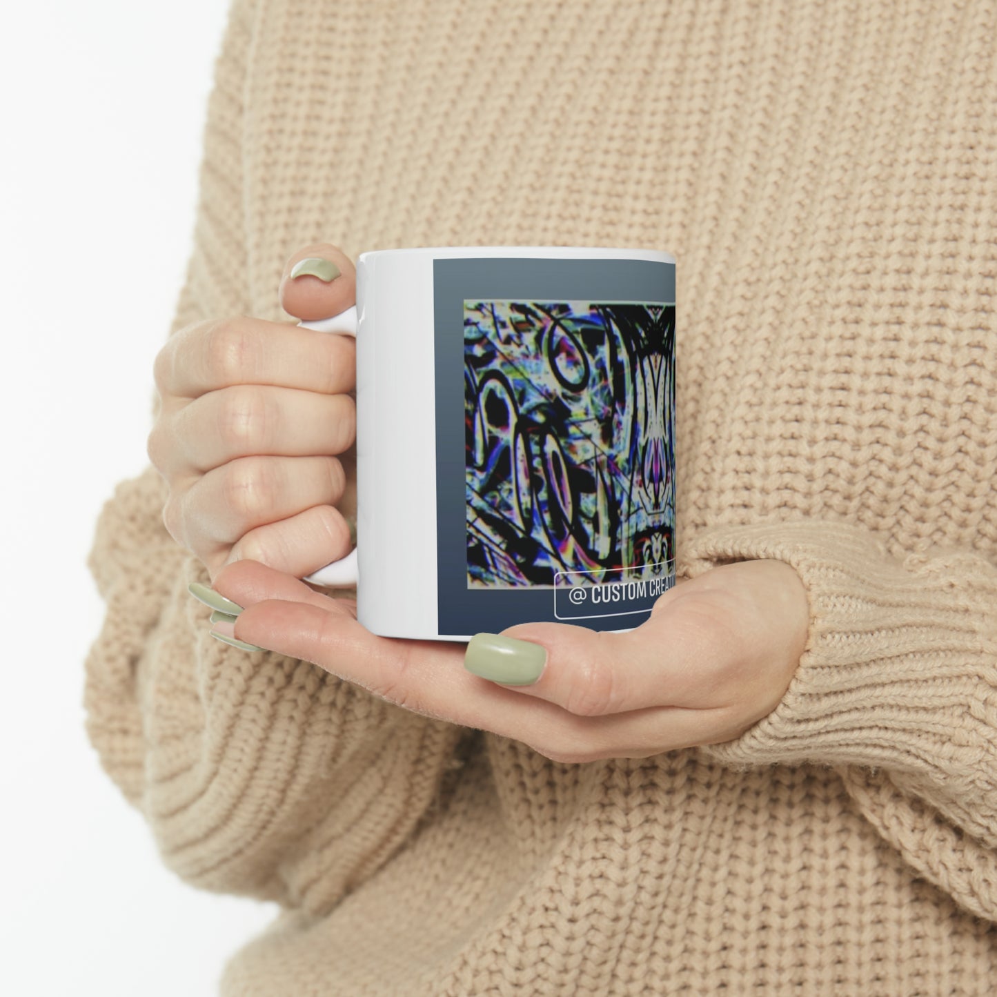 Cyberwolf - Ceramic Mug 11oz