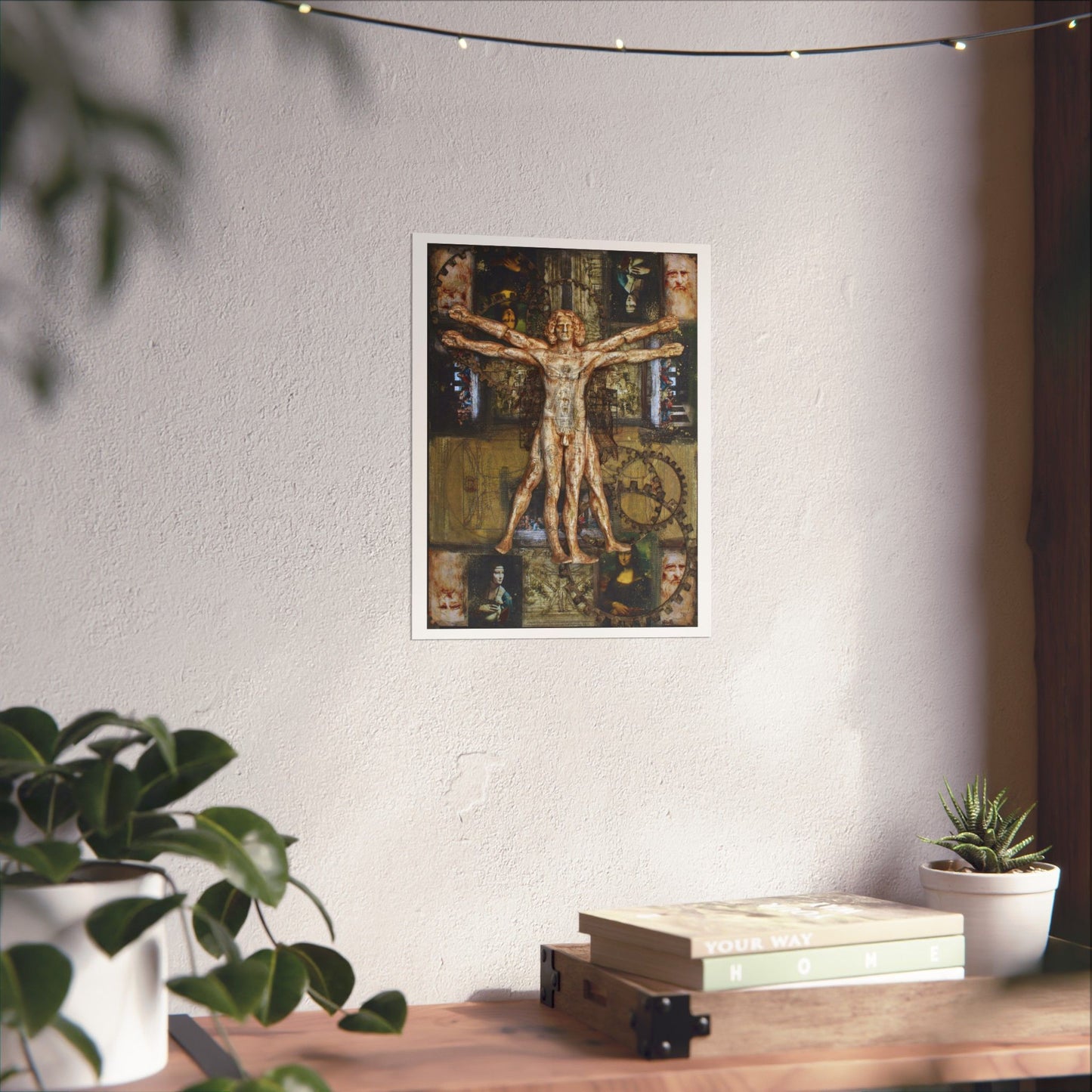 Tribute to daVinci - Art Print