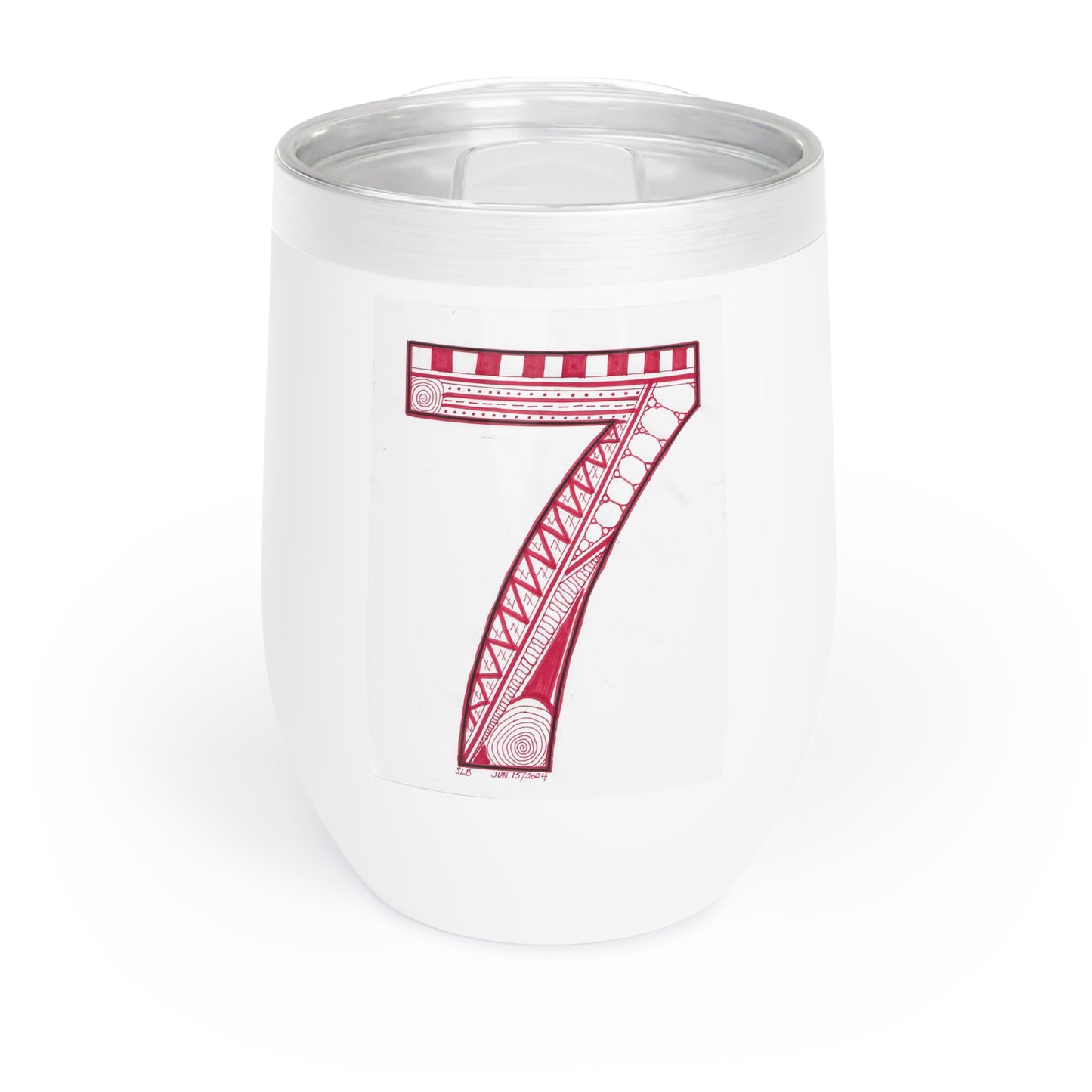 Zentangle number 7 - Tumbler