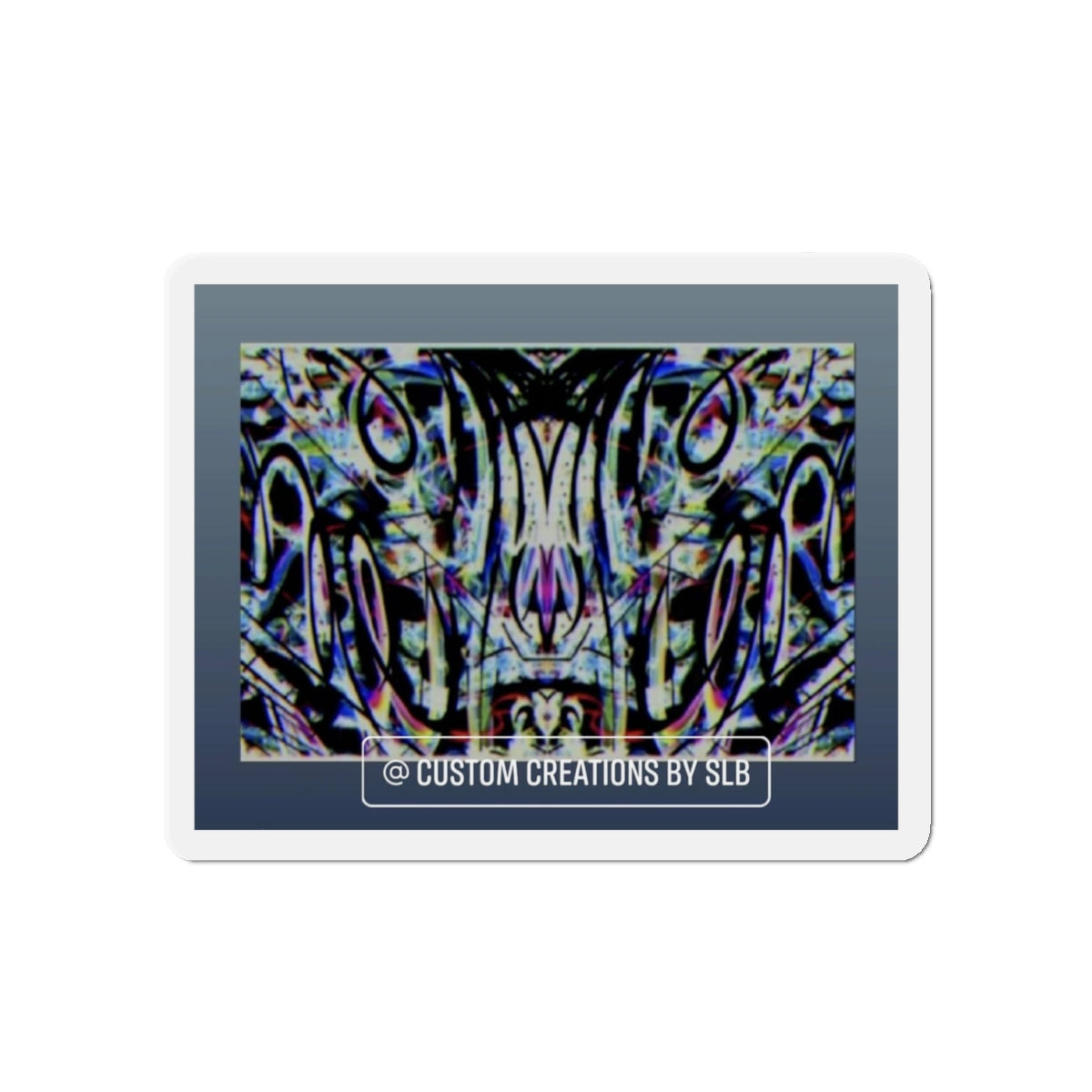 Cyberwolf - Die-Cut Magnets