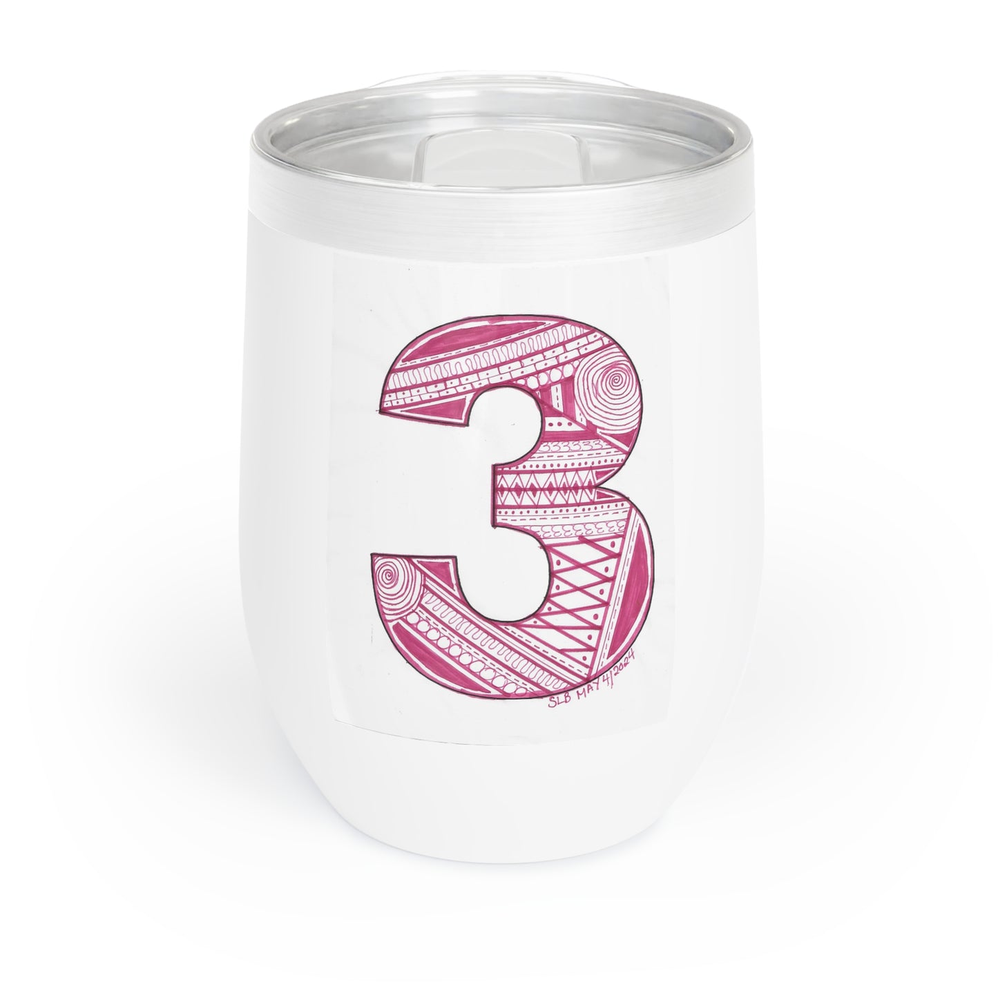 Zentangle number 3 - Tumbler