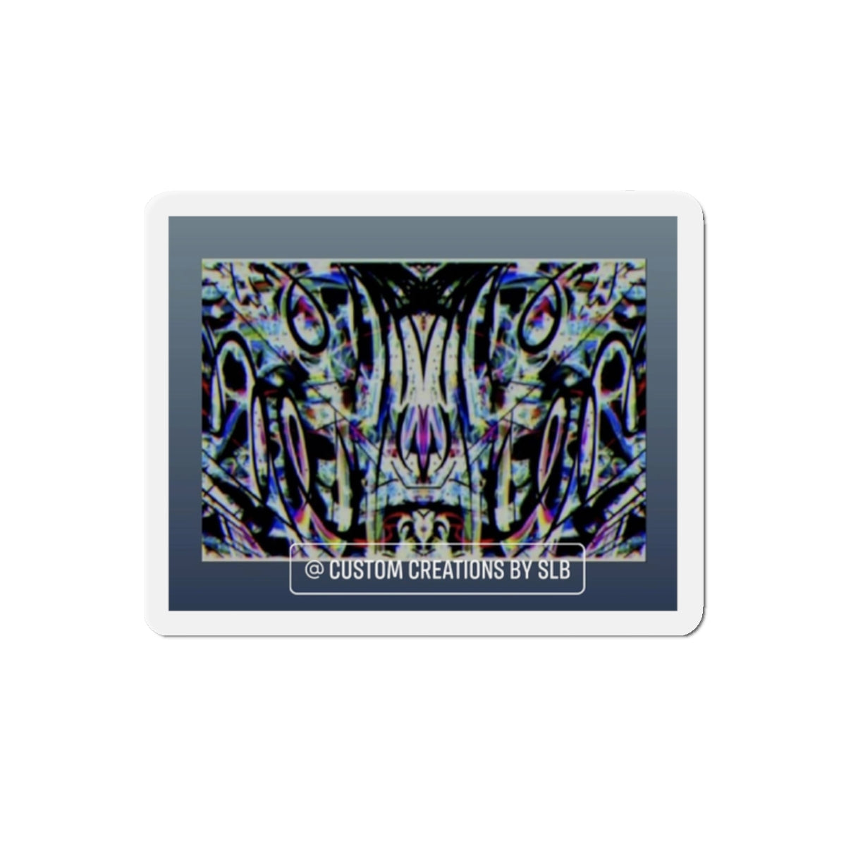 Cyberwolf - Die-Cut Magnets