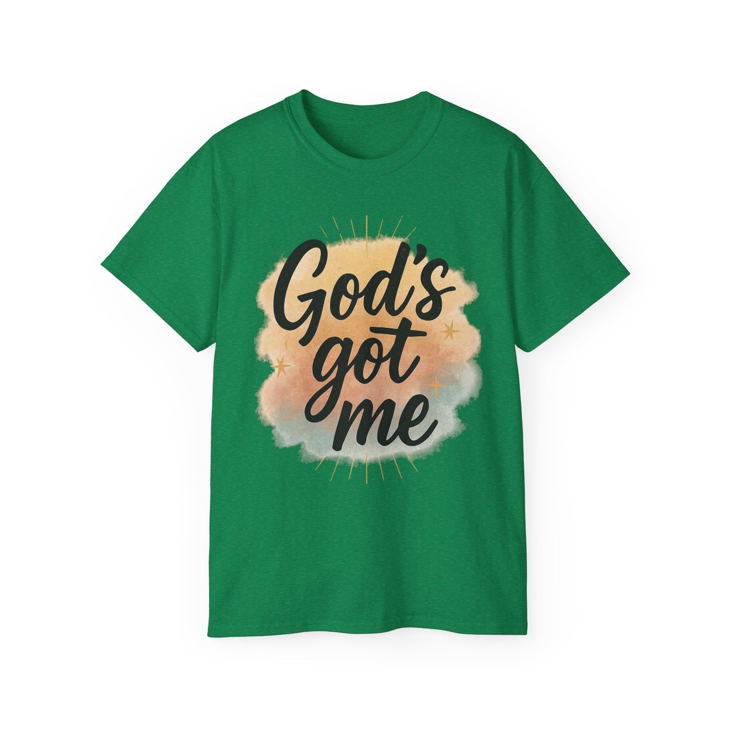 God's Got Me Unisex Ultra Cotton Tee, Inspirational Shirt, Faith-Based Apparel, Casual Wear, Gift for Believers, Christian T-Shirt