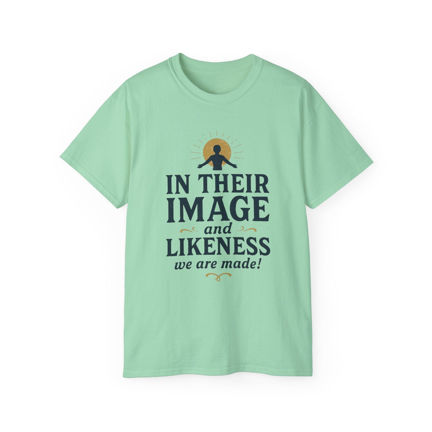 In Their Image Unisex Ultra Cotton Tee - Inspirational Faith-Based T-Shirt