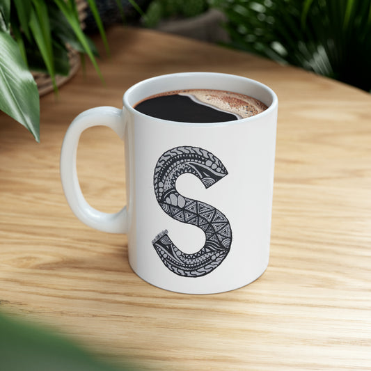Zentangle S - Ceramic Mug 11oz