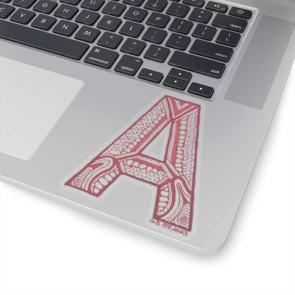 Zentangle A - Kiss-Cut Stickers