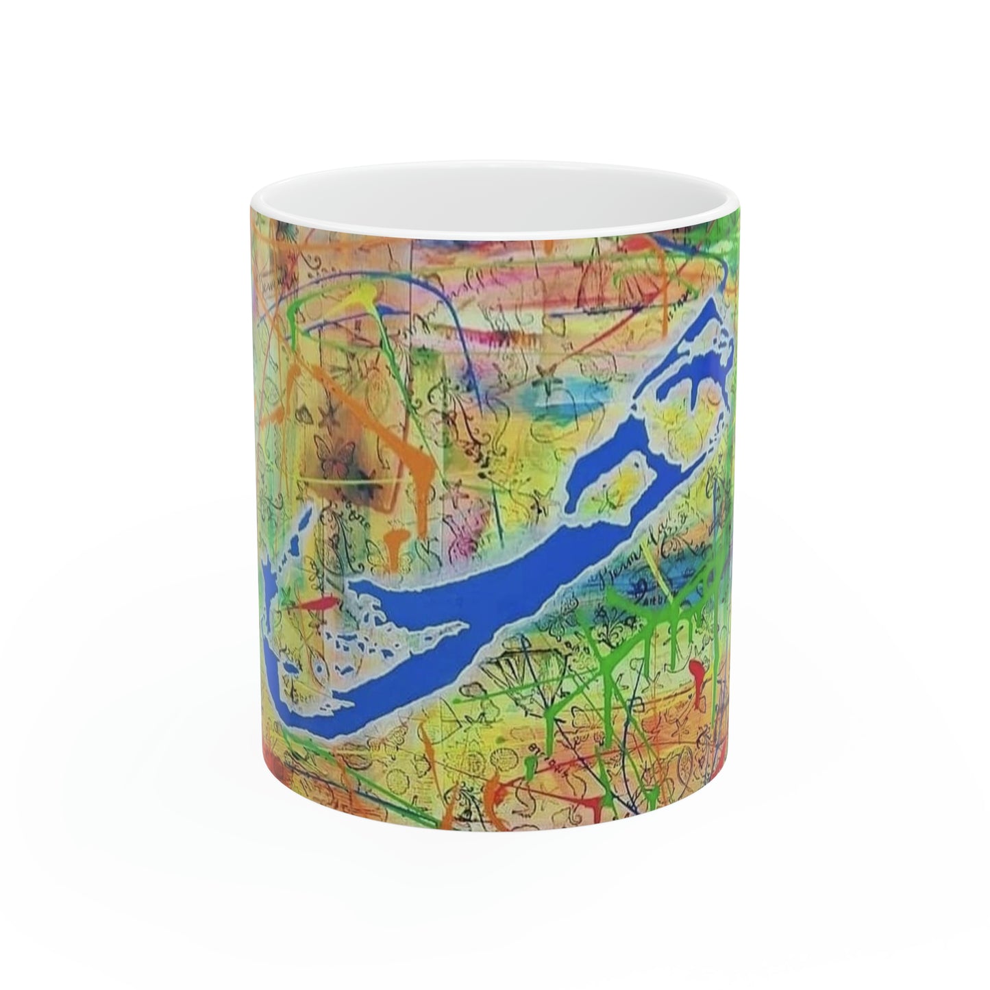Neon Bermuda - Ceramic Mug 11oz