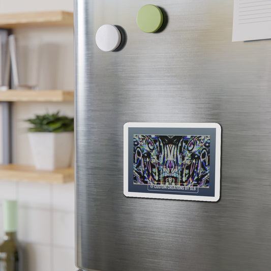 Cyberwolf - Die-Cut Magnets