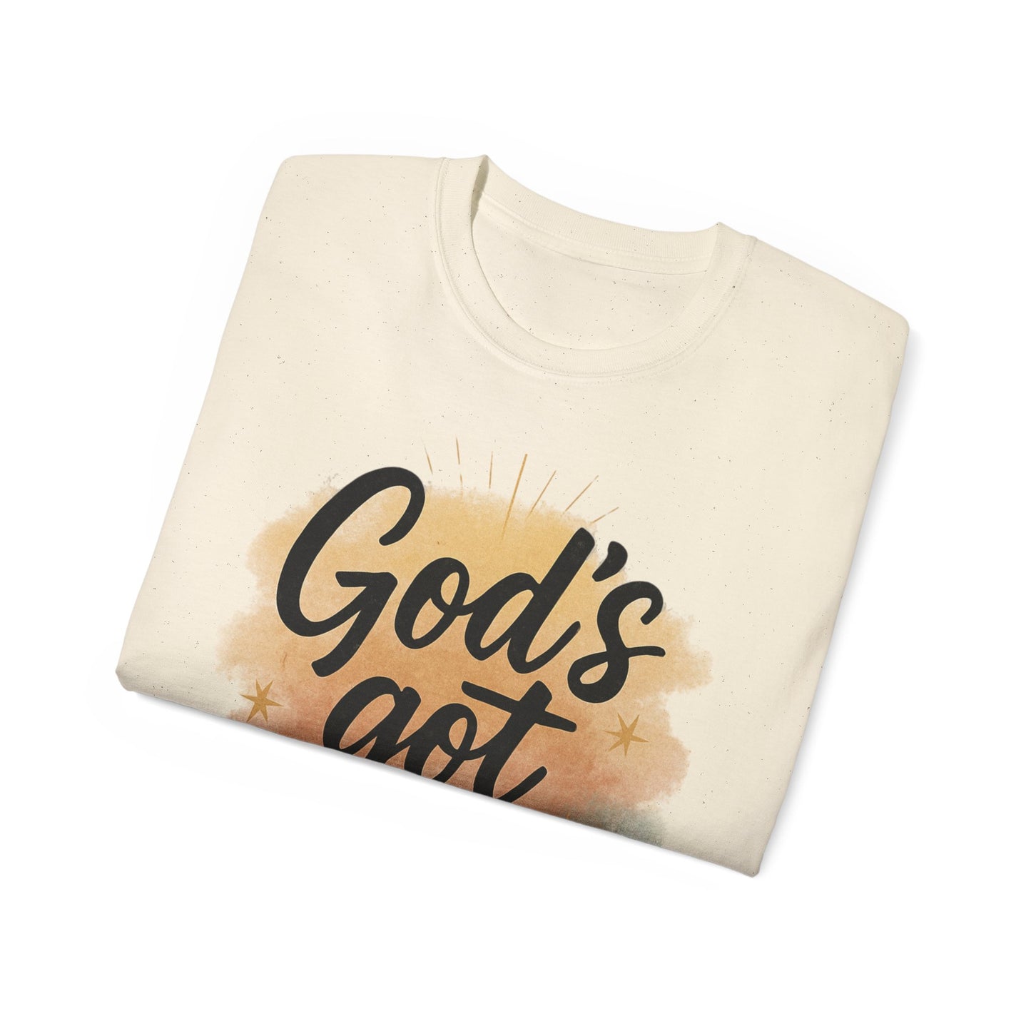 God's Got Me Unisex Ultra Cotton Tee, Inspirational Shirt, Faith-Based Apparel, Casual Wear, Gift for Believers, Christian T-Shirt