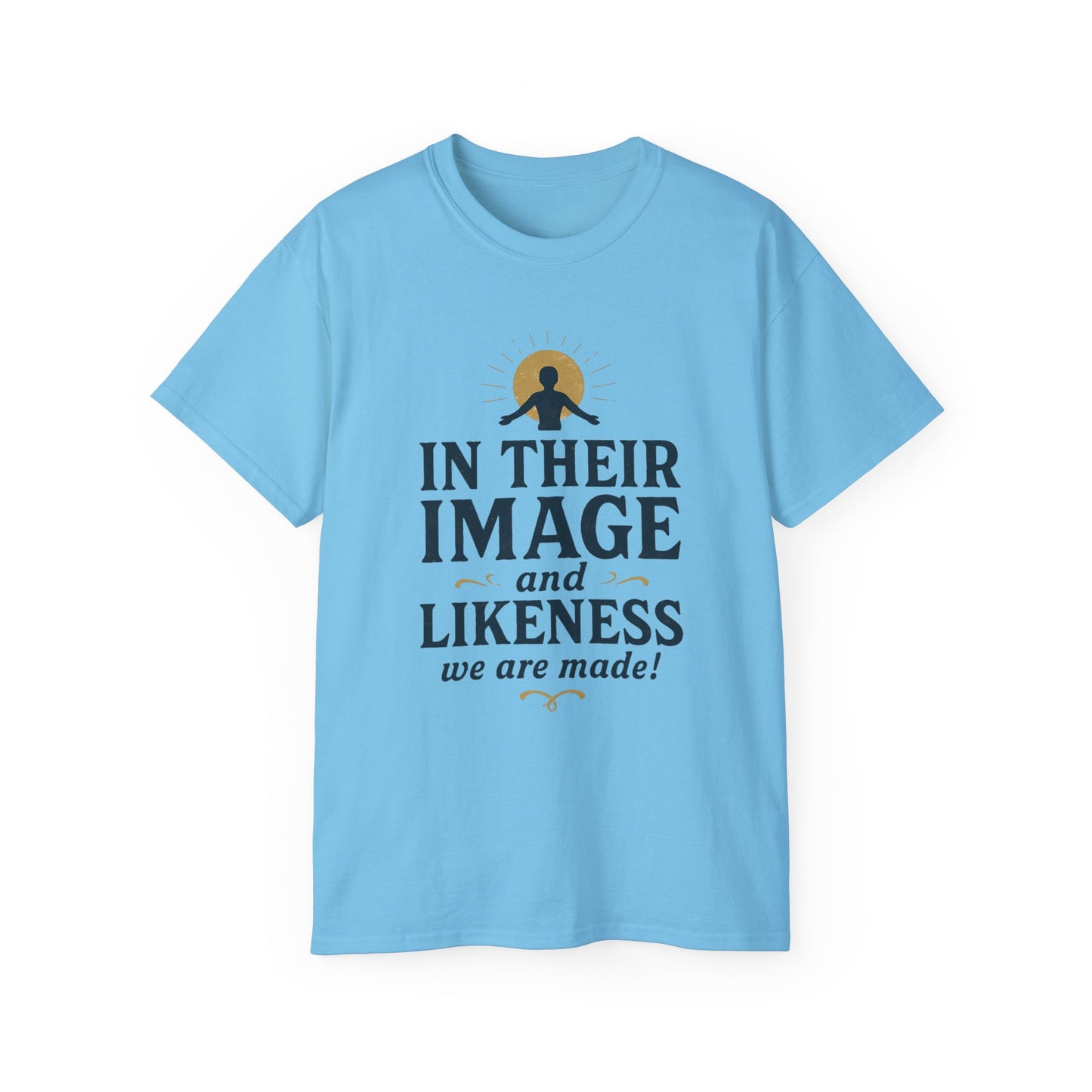 In Their Image Unisex Ultra Cotton Tee - Inspirational Faith-Based T-Shirt