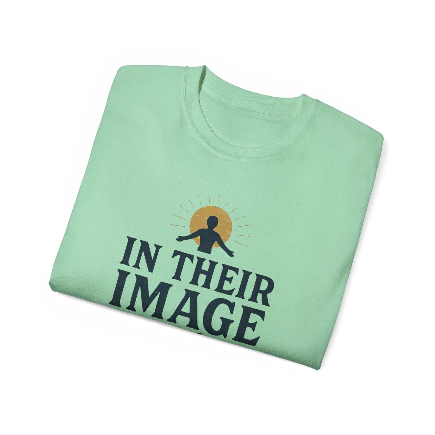 In Their Image Unisex Ultra Cotton Tee - Inspirational Faith-Based T-Shirt