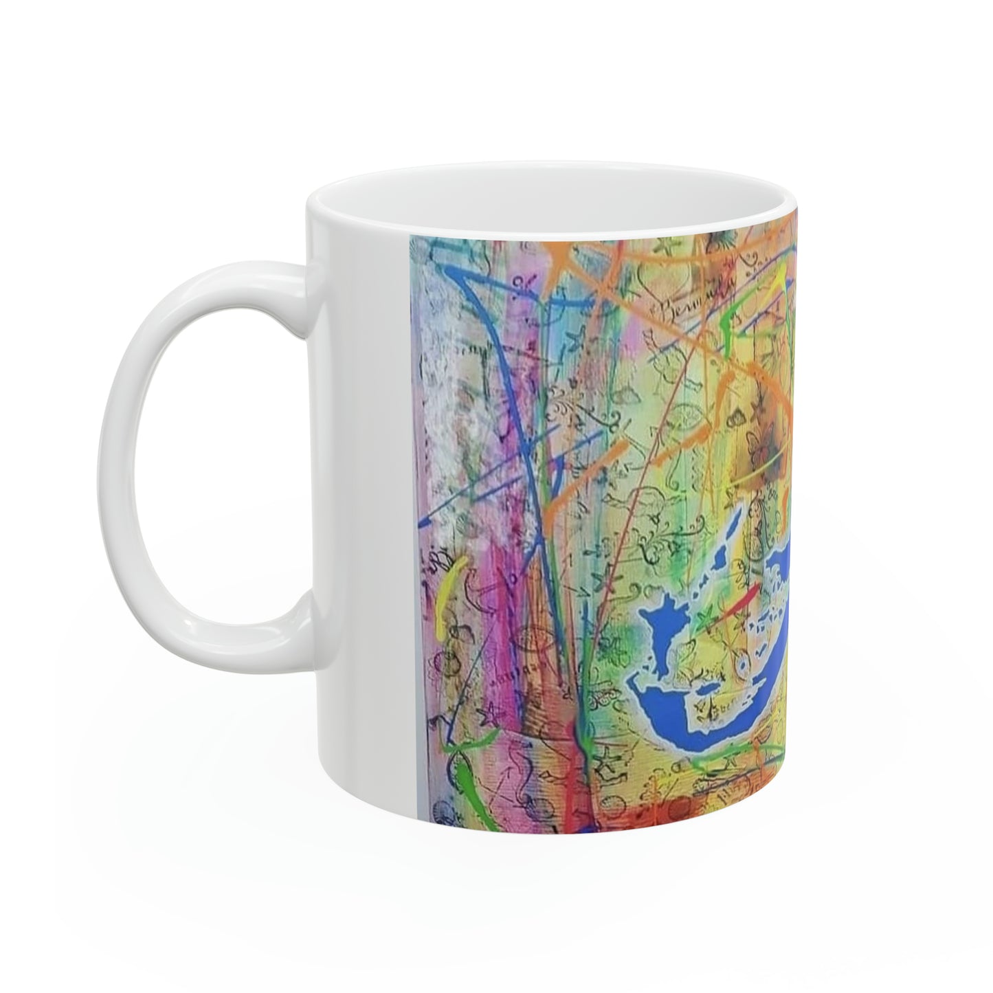 Neon Bermuda - Ceramic Mug 11oz