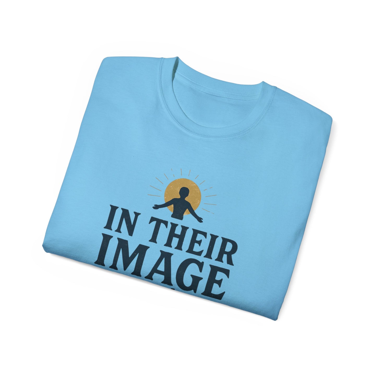 In Their Image Unisex Ultra Cotton Tee - Inspirational Faith-Based T-Shirt