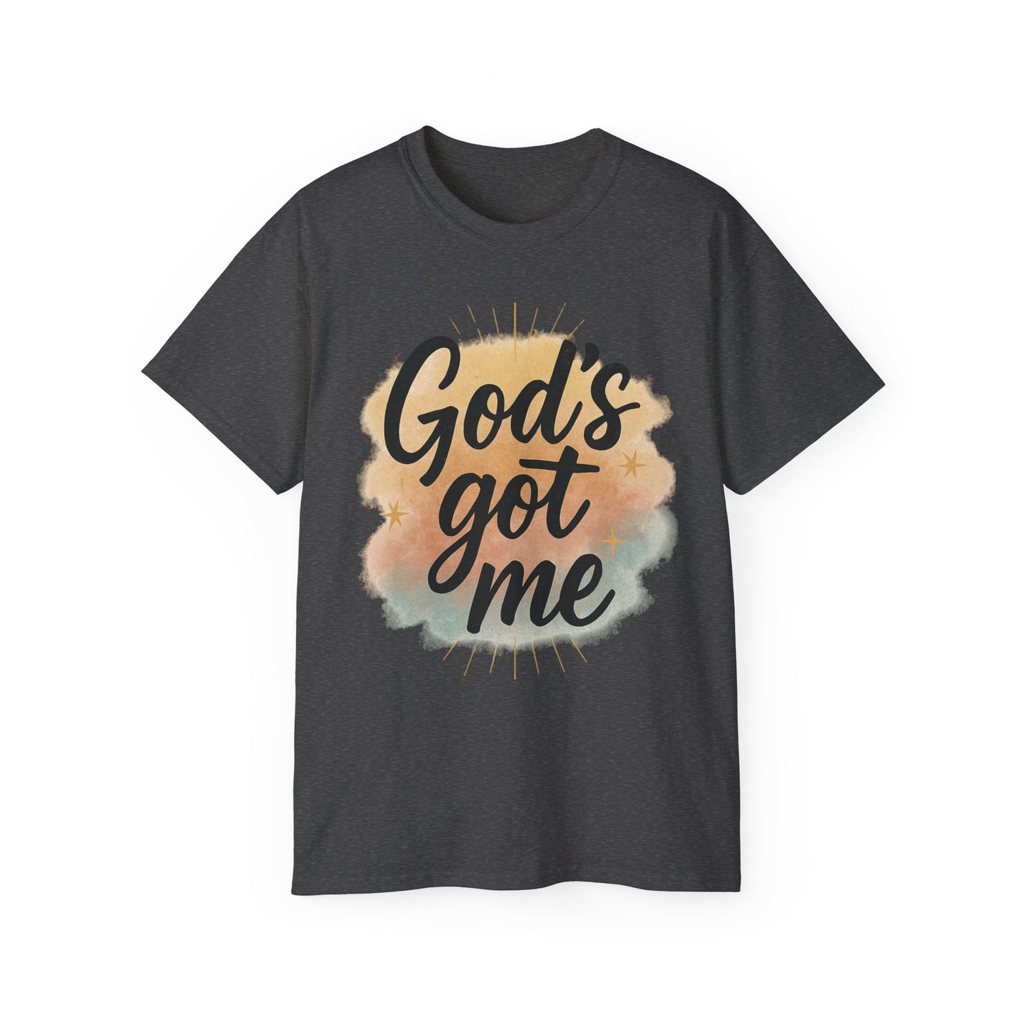 God's Got Me Unisex Ultra Cotton Tee, Inspirational Shirt, Faith-Based Apparel, Casual Wear, Gift for Believers, Christian T-Shirt