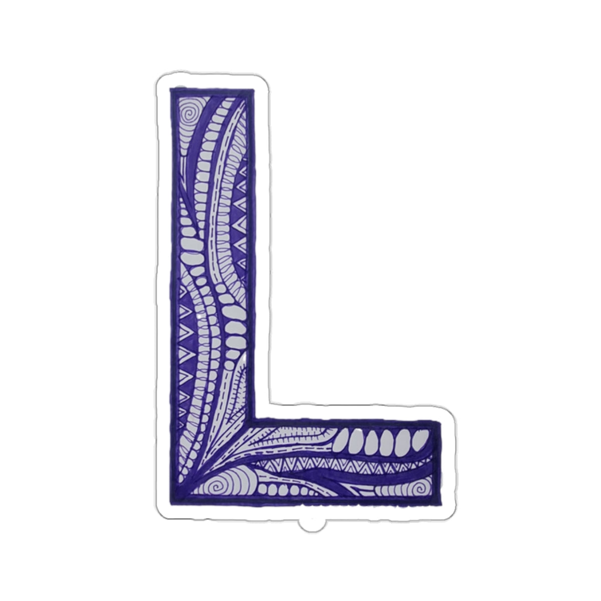 Zentangle L - Kiss-Cut Stickers