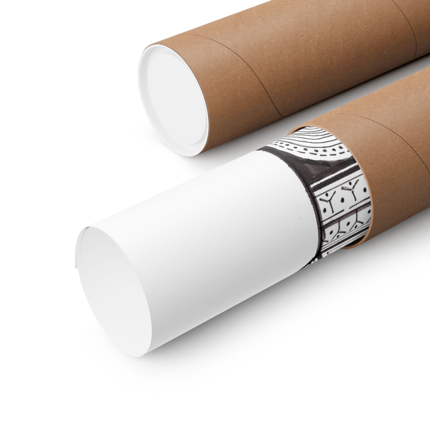 Zentangle Y - Art Print