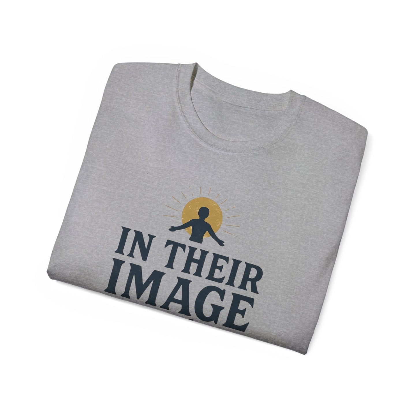 In Their Image Unisex Ultra Cotton Tee - Inspirational Faith-Based T-Shirt