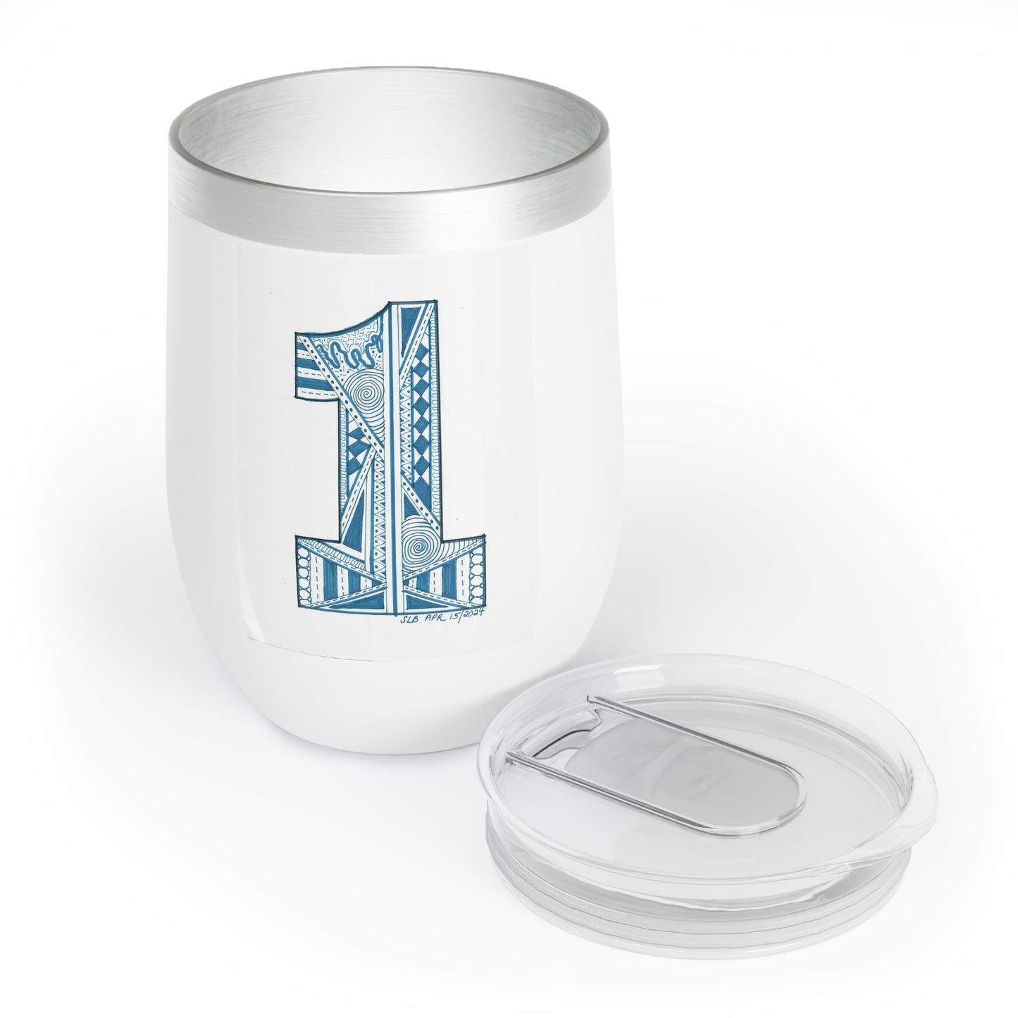 Zentangle number 1 - Tumbler