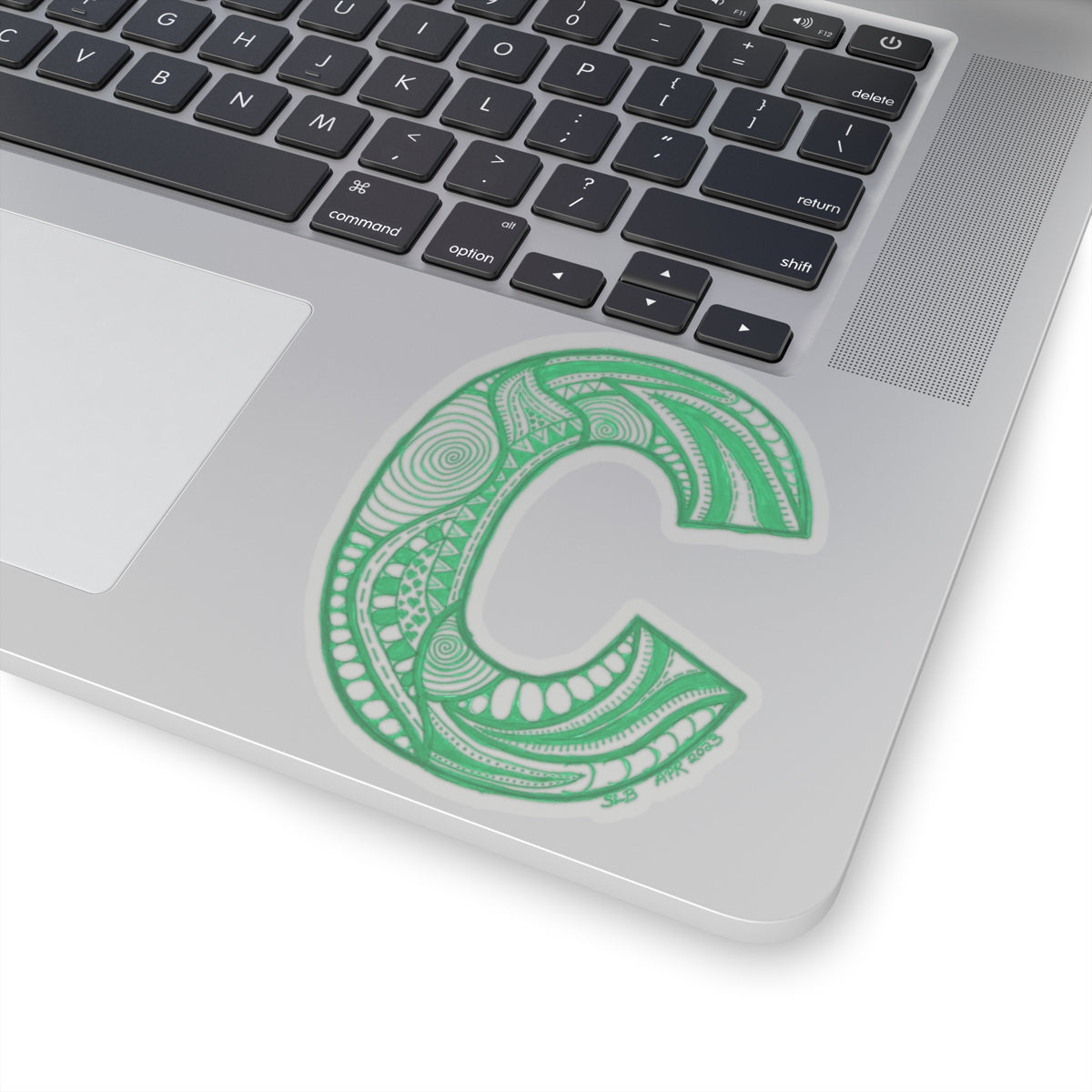 Zentangle C - Kiss-Cut Stickers