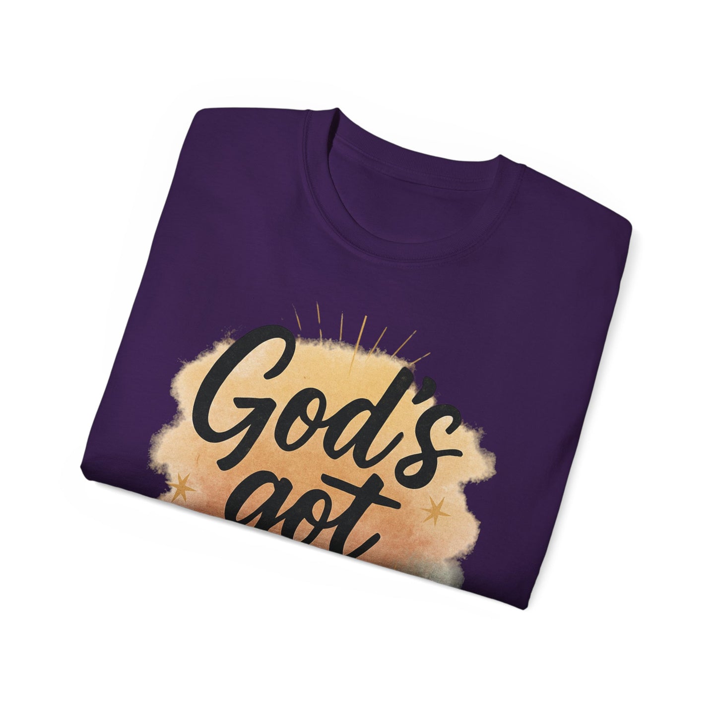 God's Got Me Unisex Ultra Cotton Tee, Inspirational Shirt, Faith-Based Apparel, Casual Wear, Gift for Believers, Christian T-Shirt