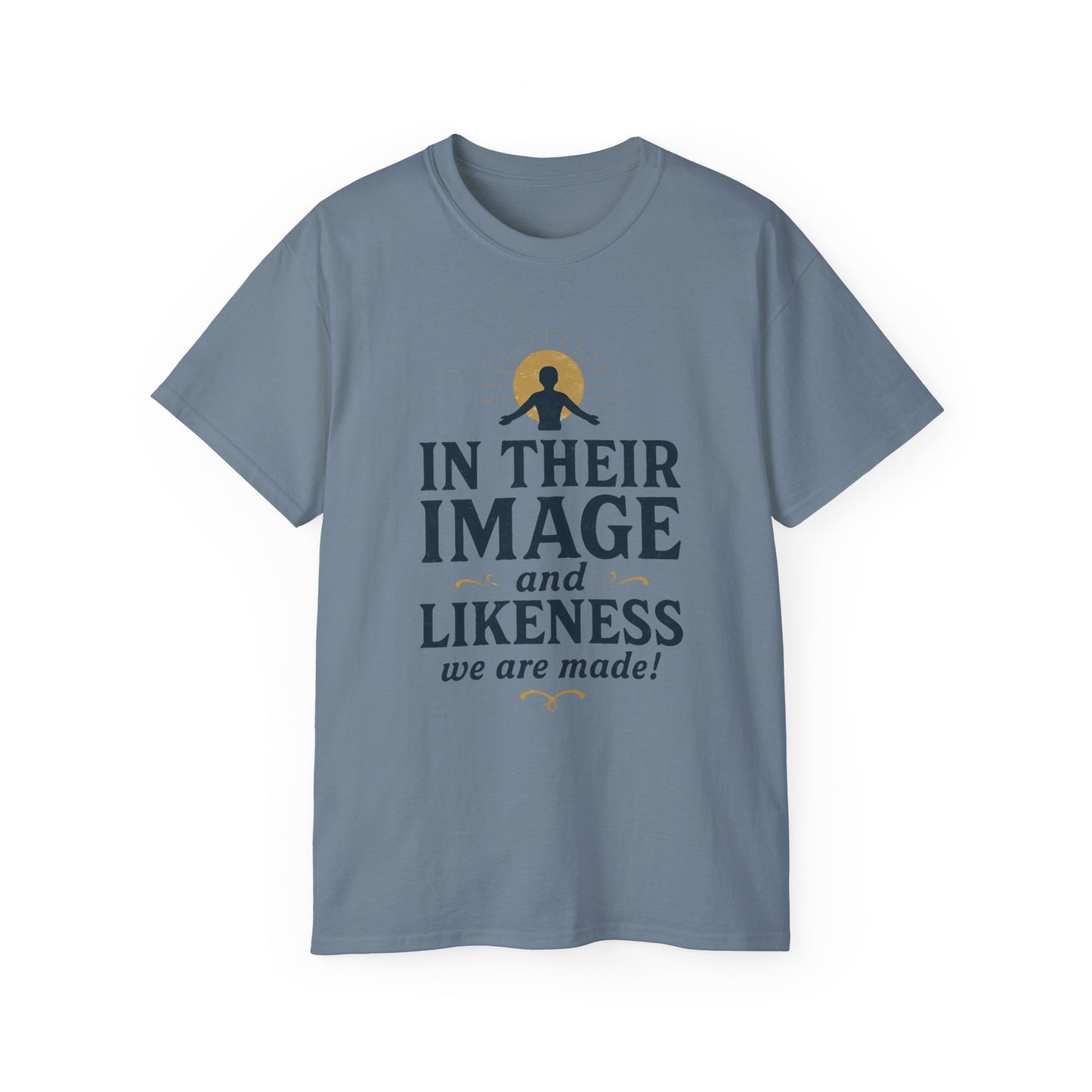 In Their Image Unisex Ultra Cotton Tee - Inspirational Faith-Based T-Shirt