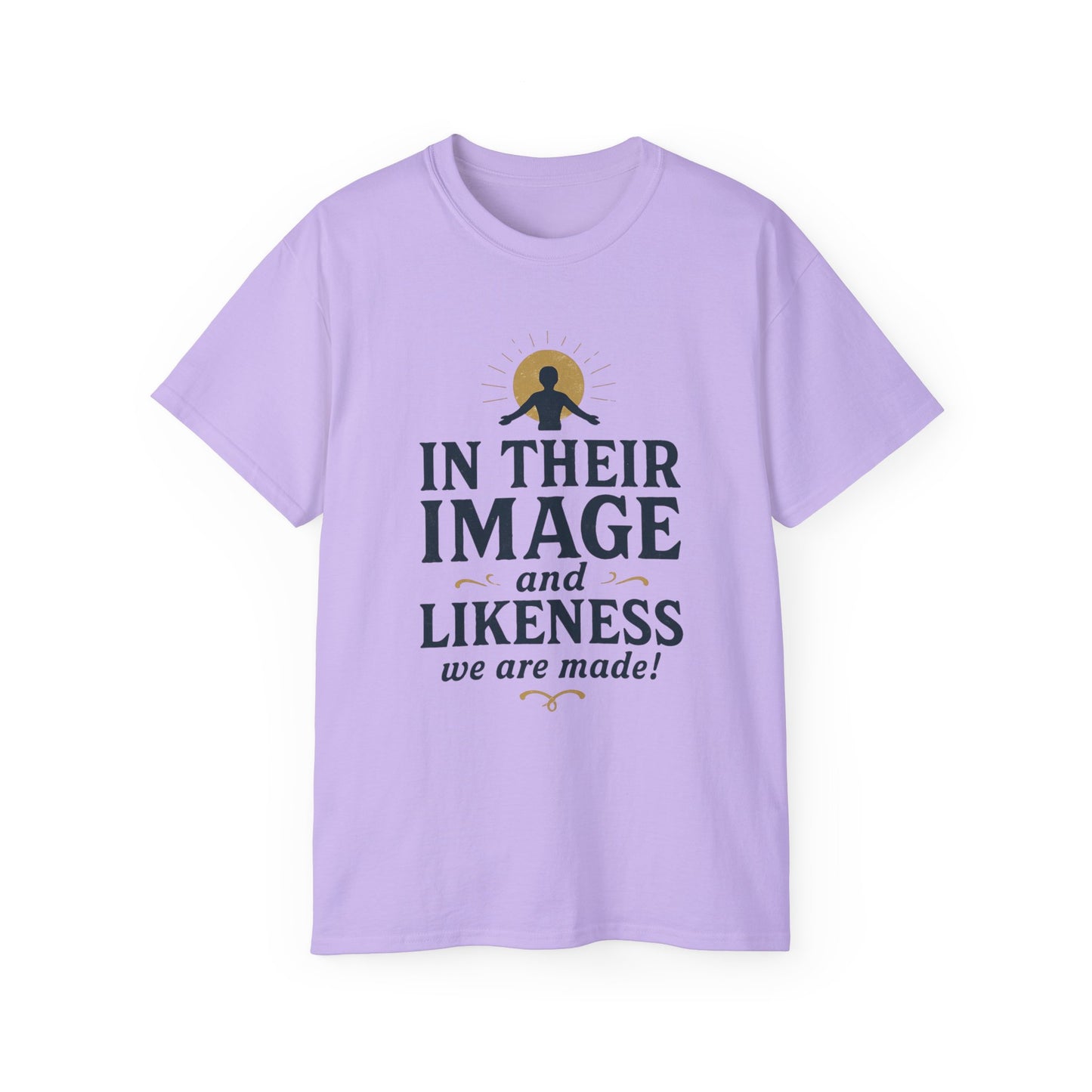 In Their Image Unisex Ultra Cotton Tee - Inspirational Faith-Based T-Shirt