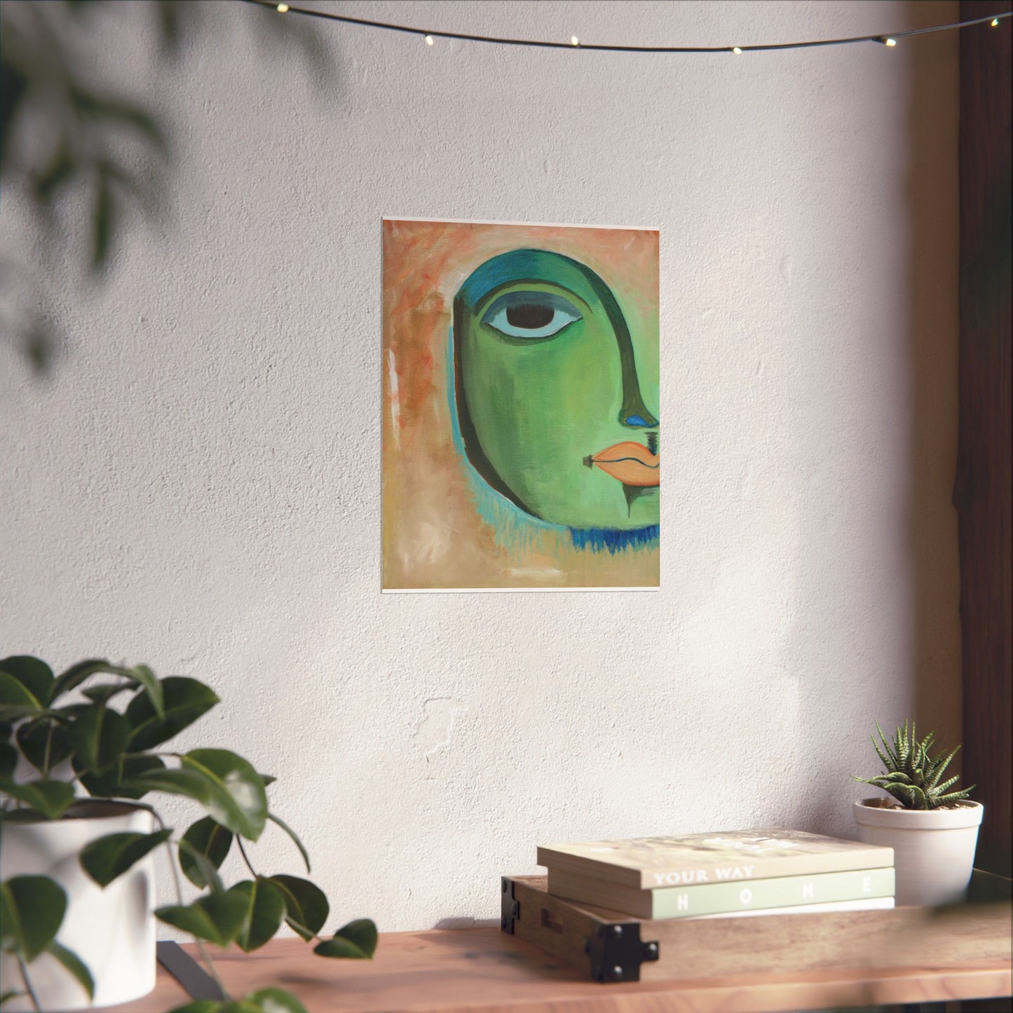Zen Face - Art Print