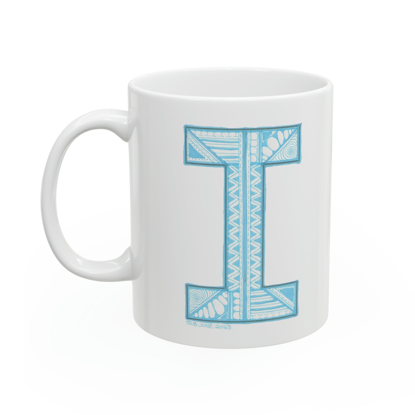 Zentangle I - Ceramic Mug 11oz