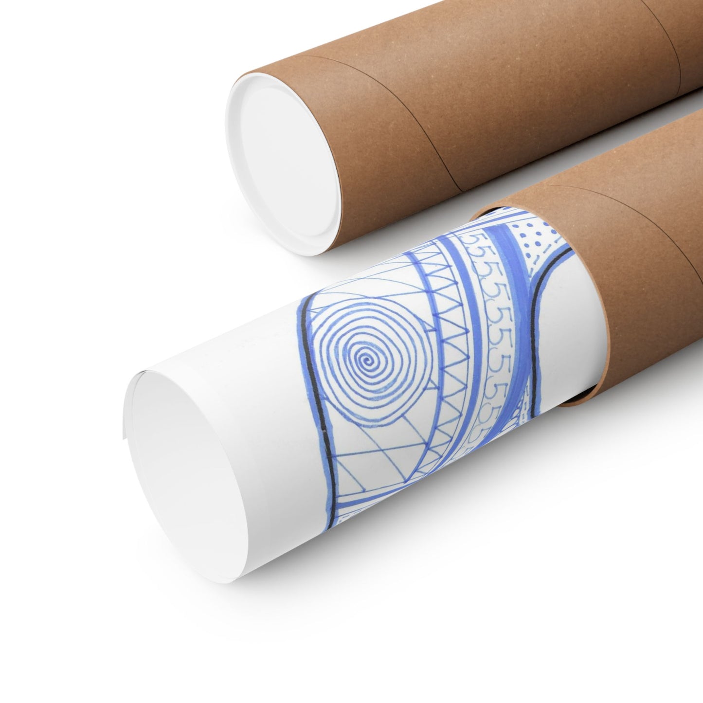 Zentangle number 5 - Art Print