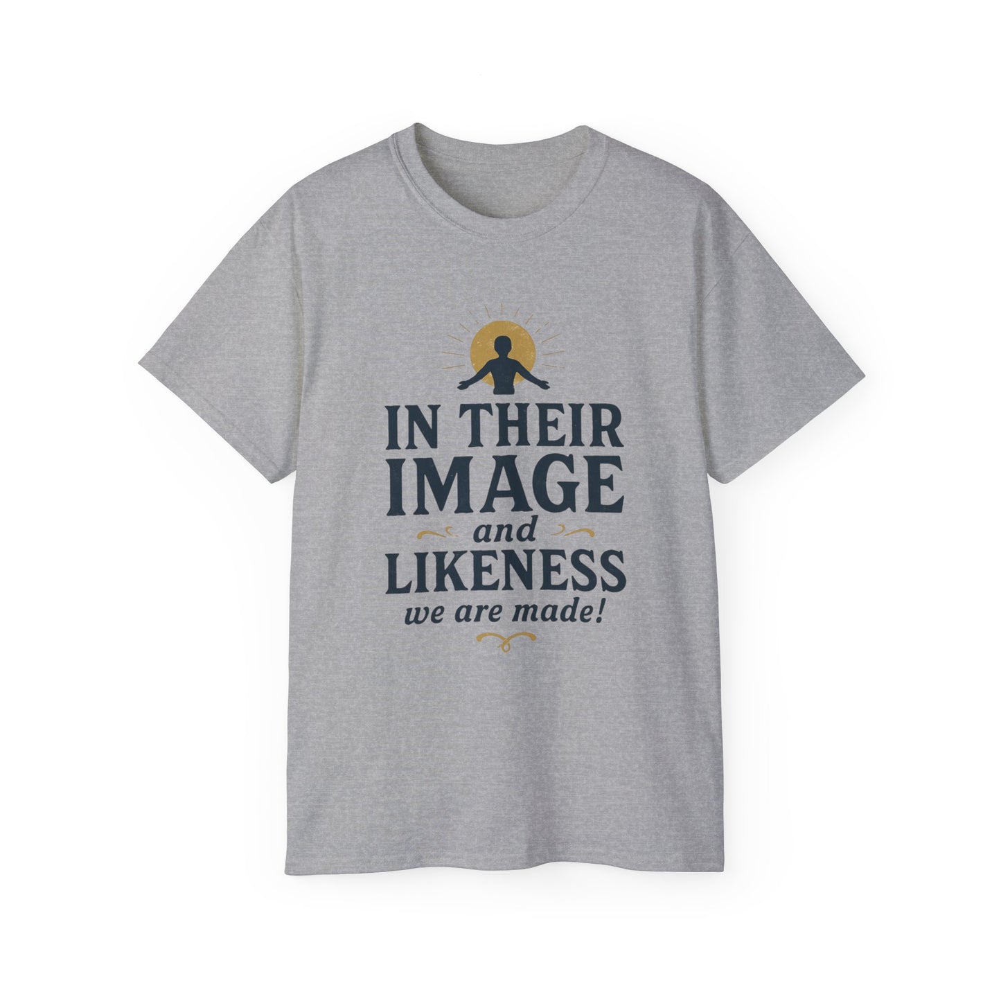 In Their Image Unisex Ultra Cotton Tee - Inspirational Faith-Based T-Shirt