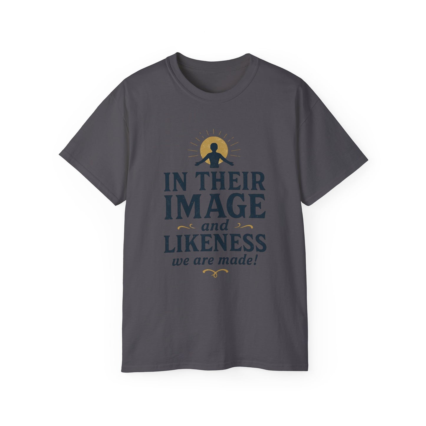 In Their Image Unisex Ultra Cotton Tee - Inspirational Faith-Based T-Shirt