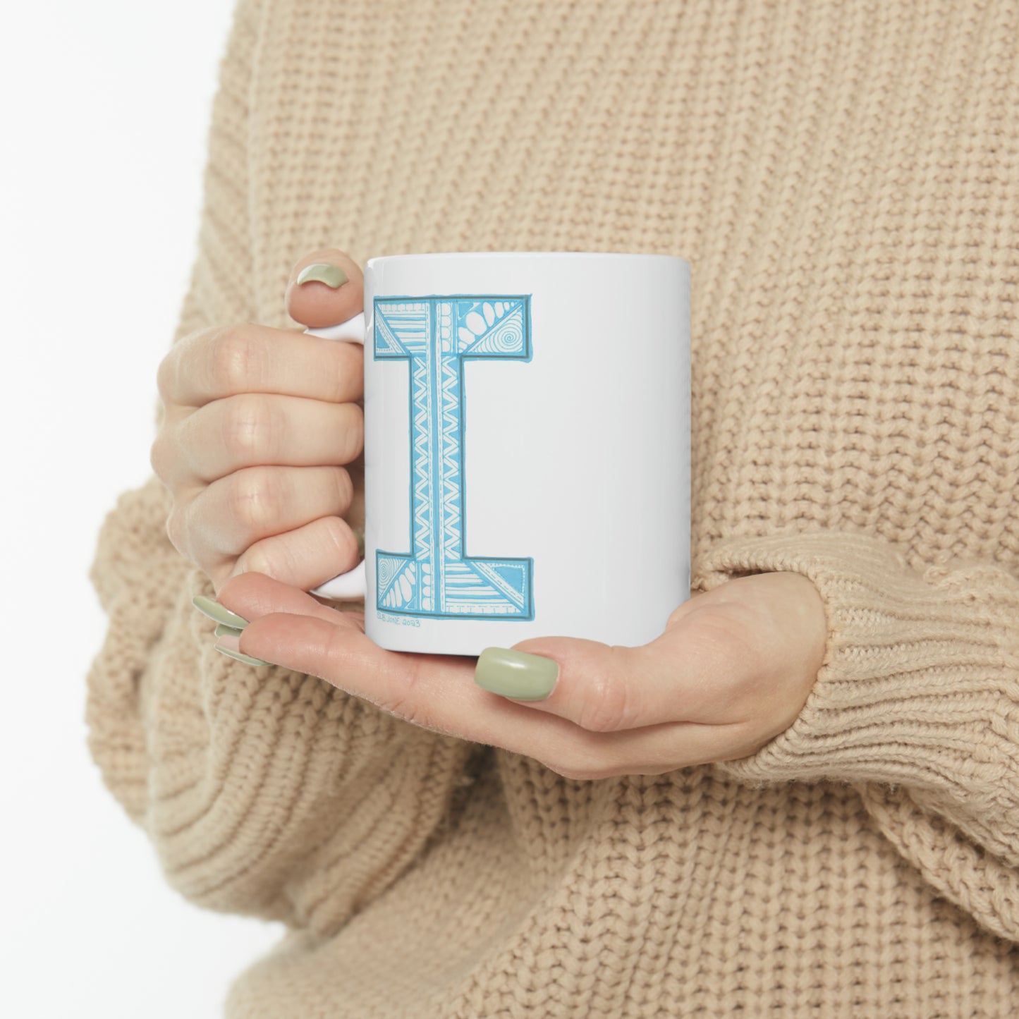 Zentangle I - Ceramic Mug 11oz