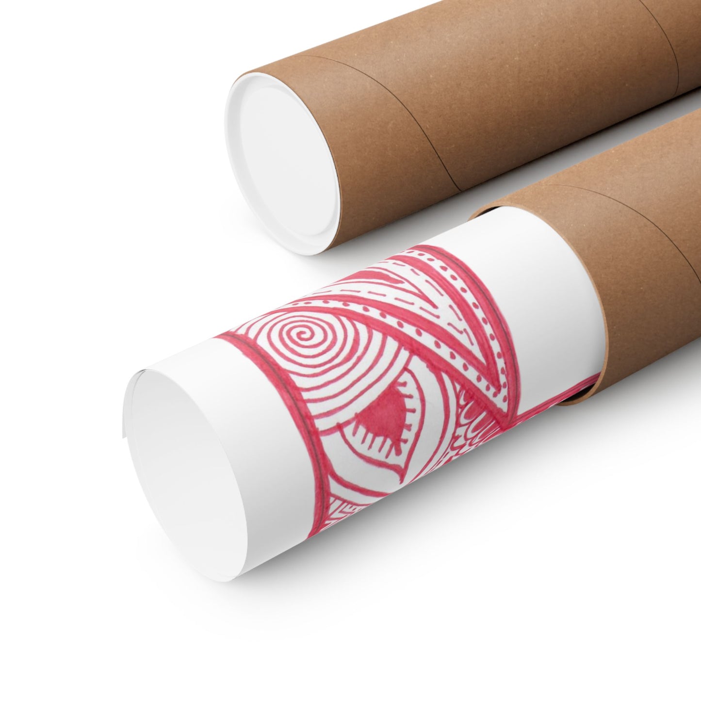 Zentangle H - Art Print