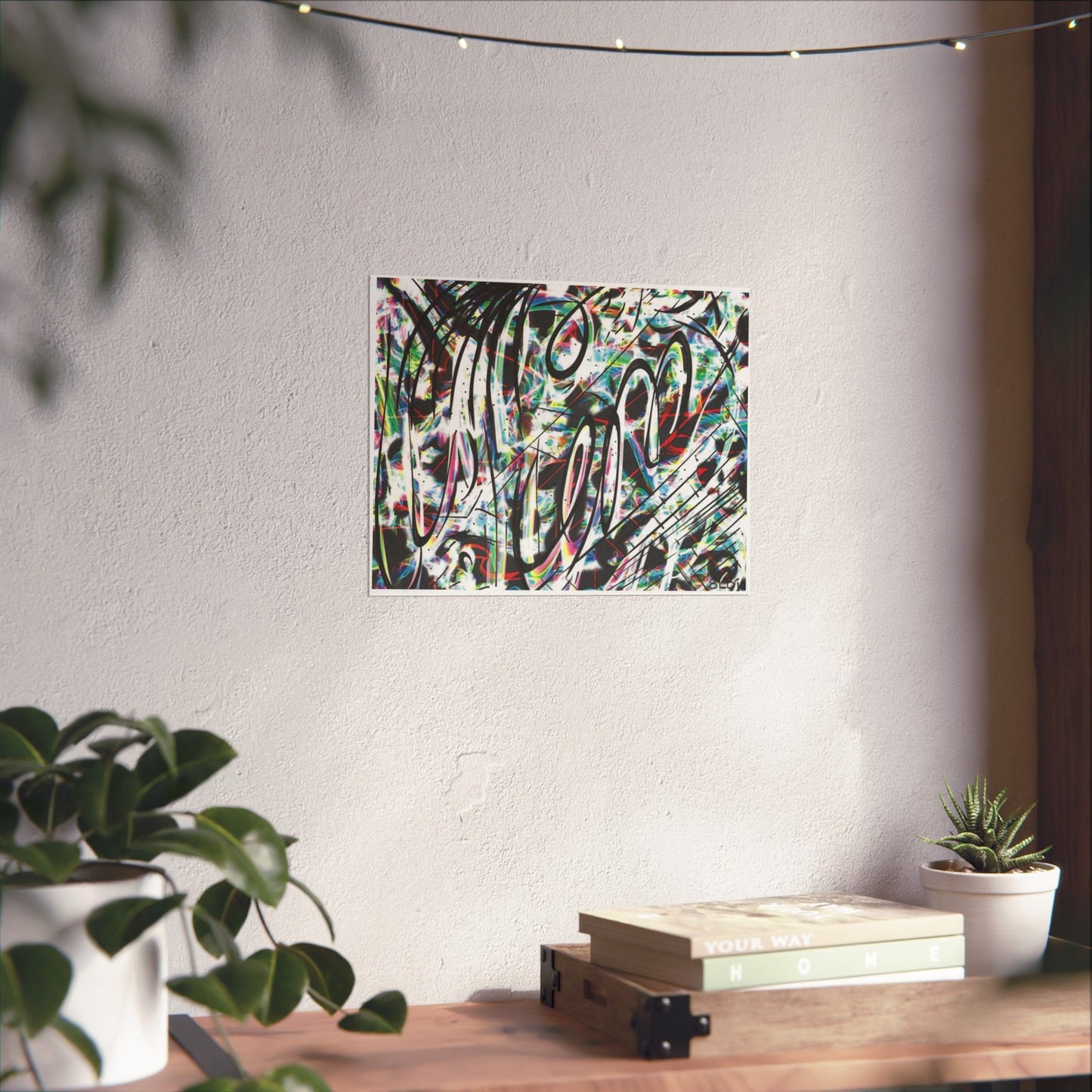 In the Club - Art Print