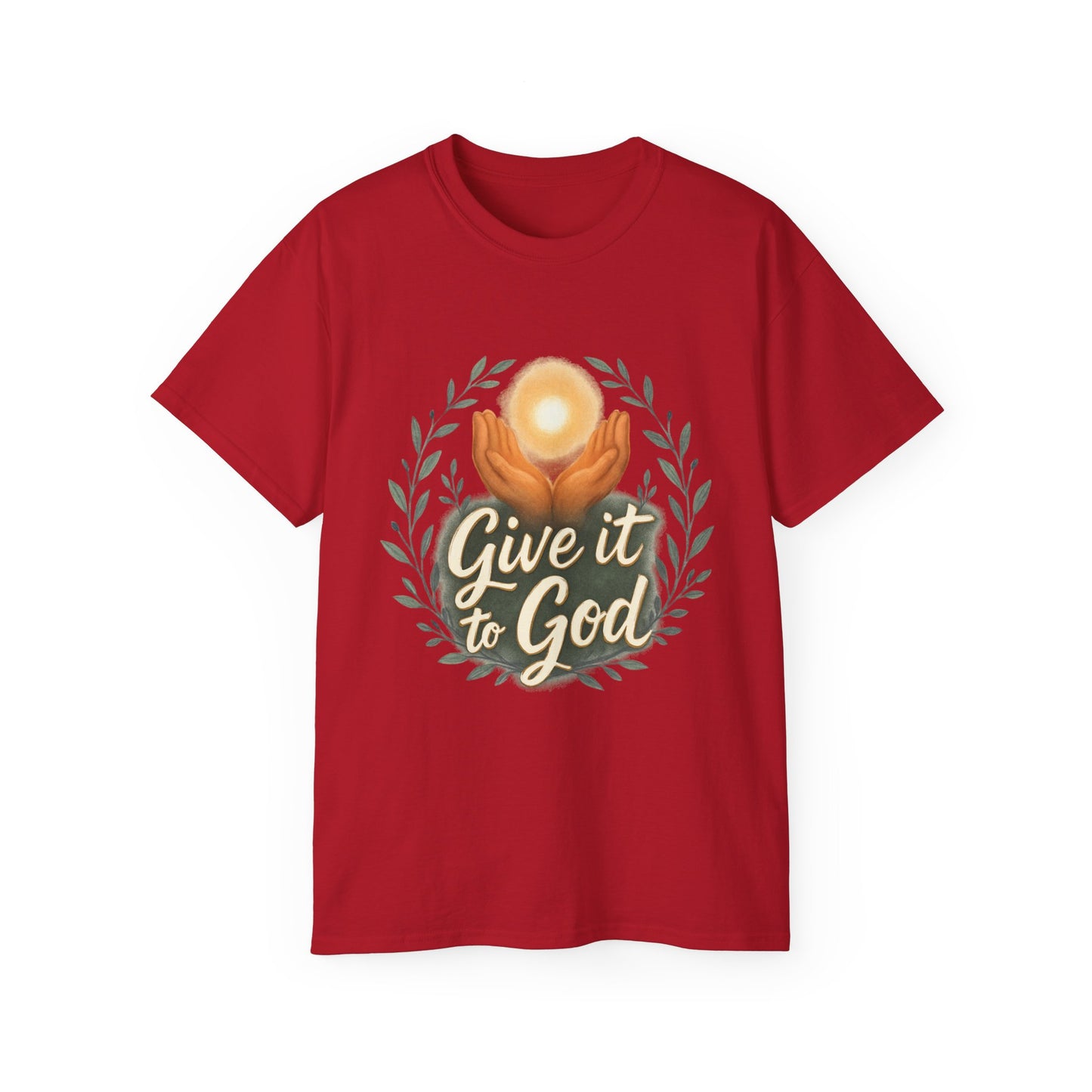 Give It to God Unisex Ultra Cotton Tee - Inspirational Faith Shirt