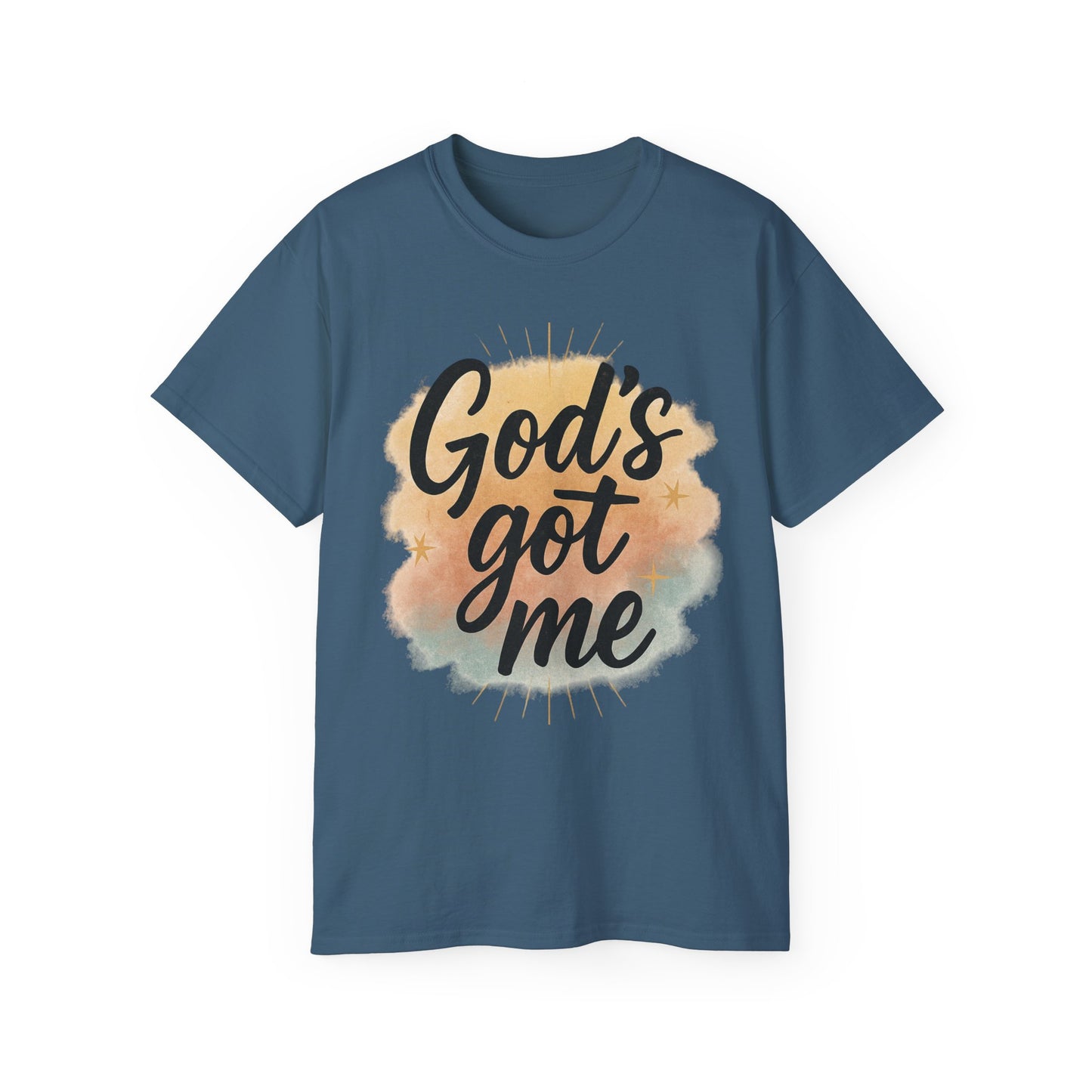 God's Got Me Unisex Ultra Cotton Tee, Inspirational Shirt, Faith-Based Apparel, Casual Wear, Gift for Believers, Christian T-Shirt