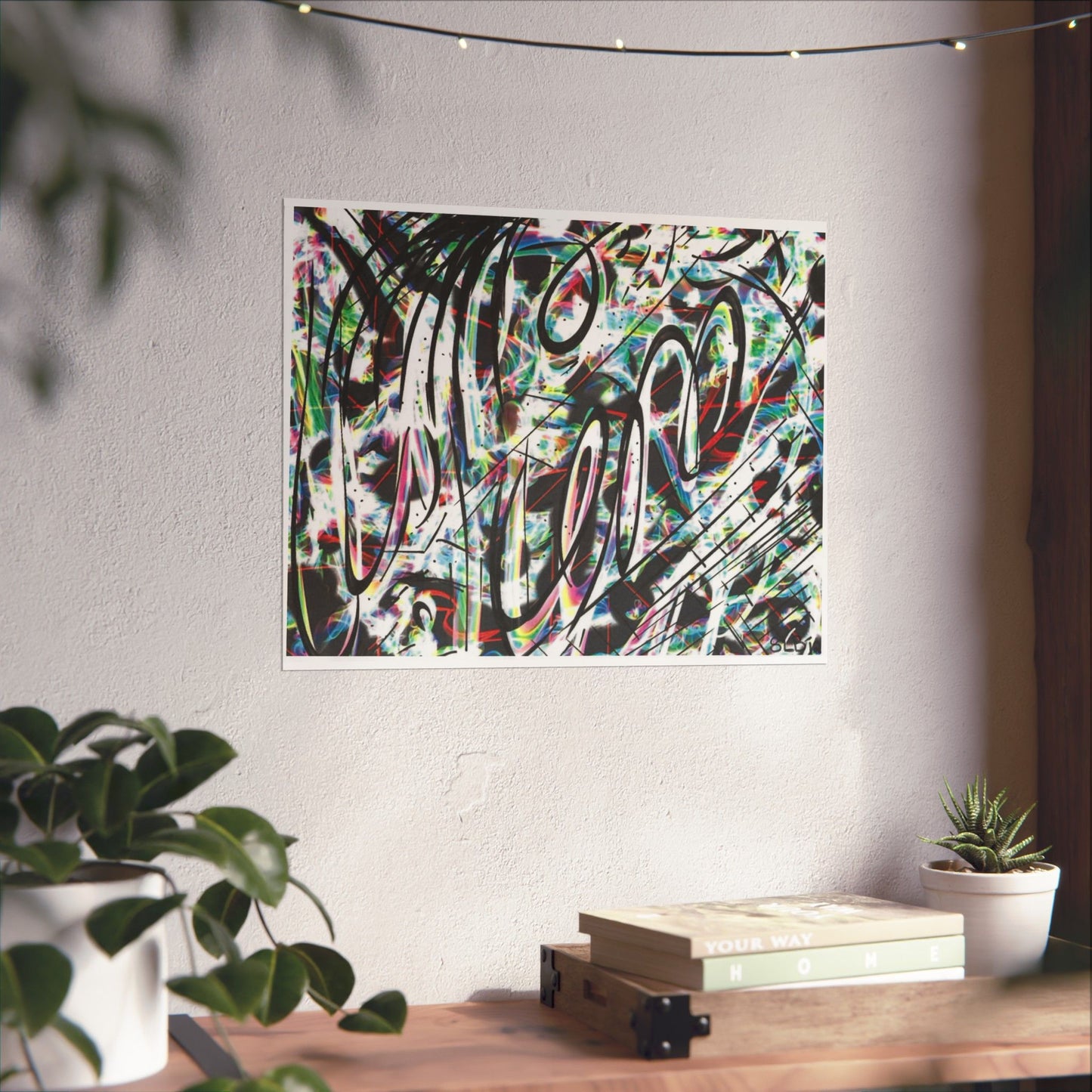 In the Club - Art Print