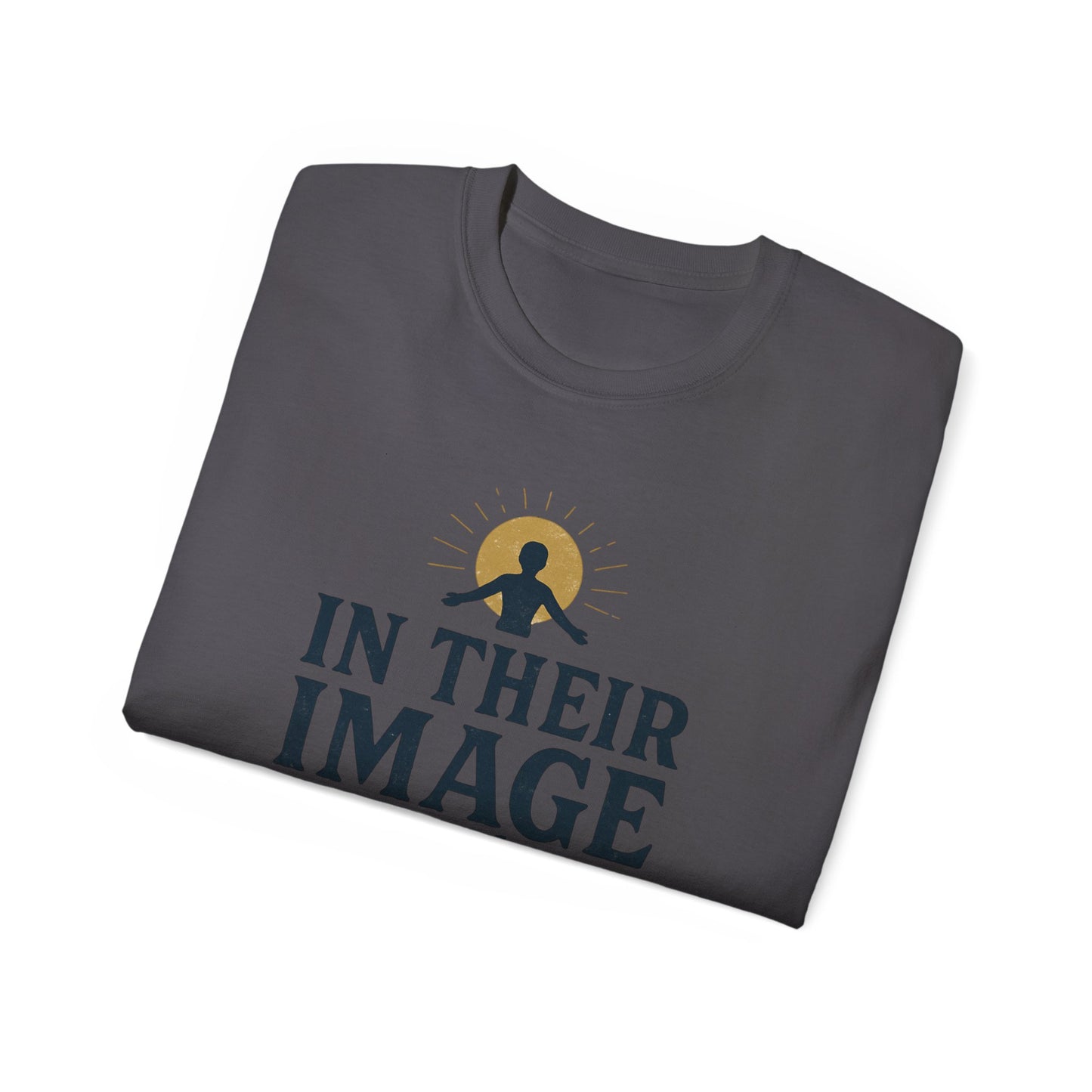 In Their Image Unisex Ultra Cotton Tee - Inspirational Faith-Based T-Shirt