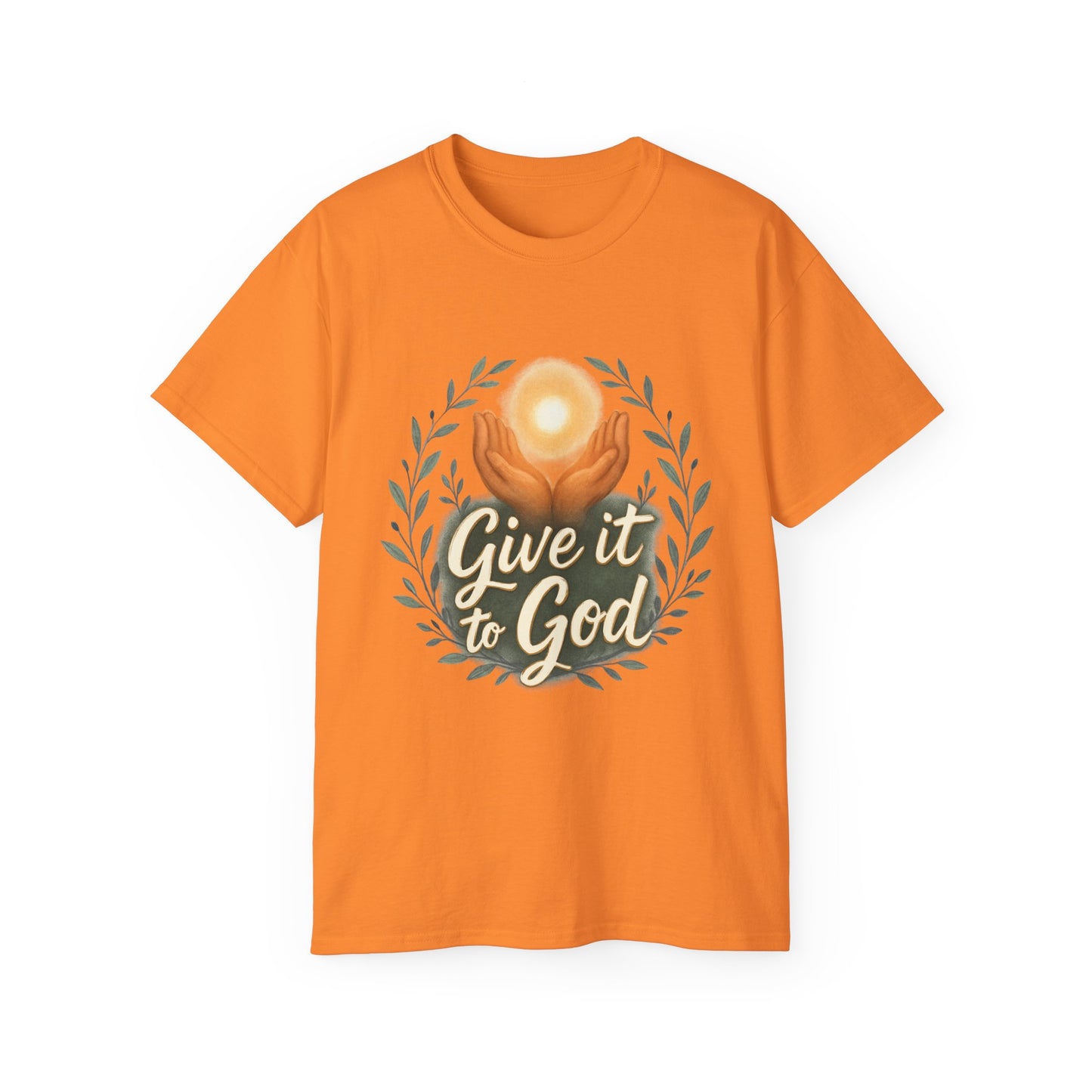 Give It to God Unisex Ultra Cotton Tee - Inspirational Faith Shirt
